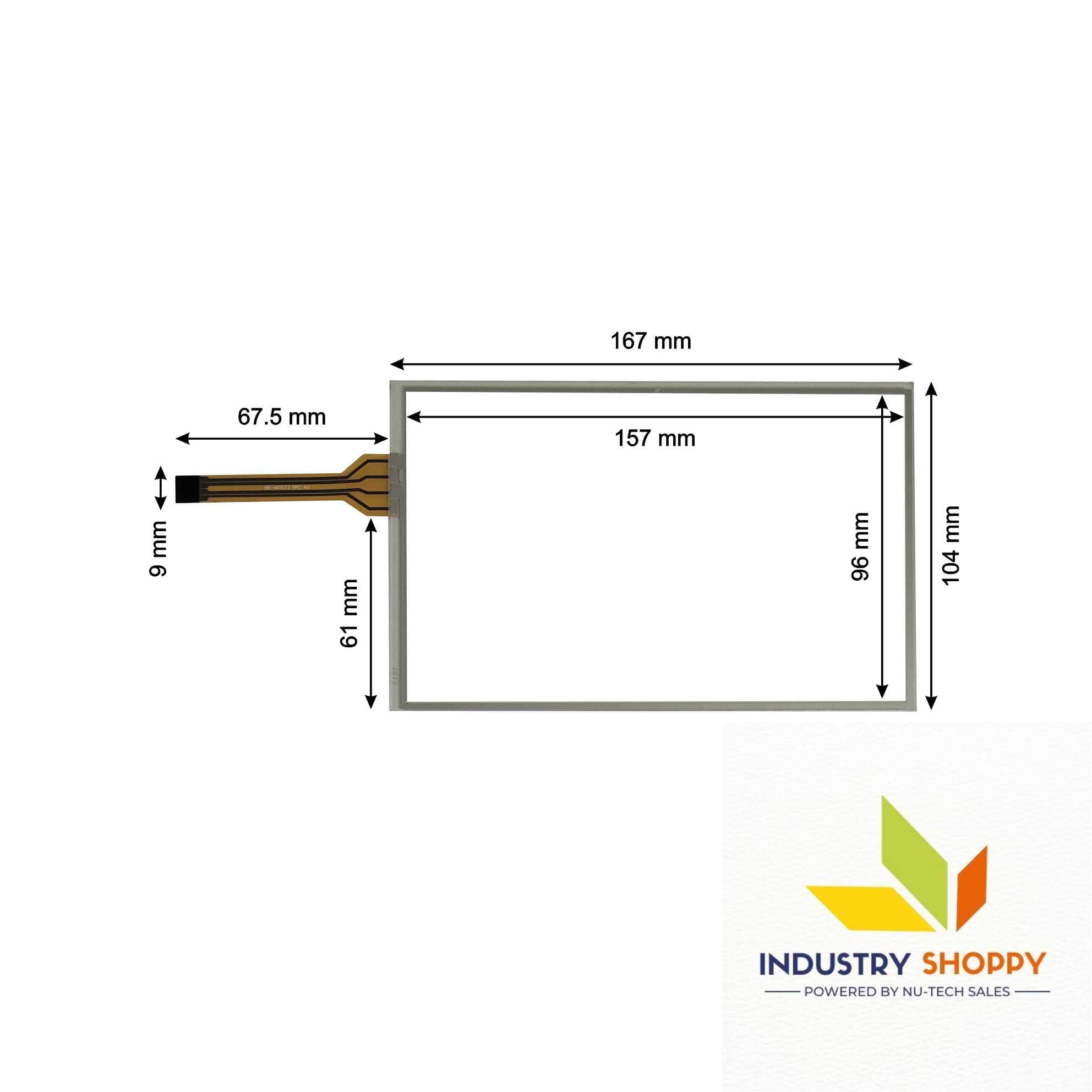 Touch Screen for Schneider HMIGXO3501 HMI Panel