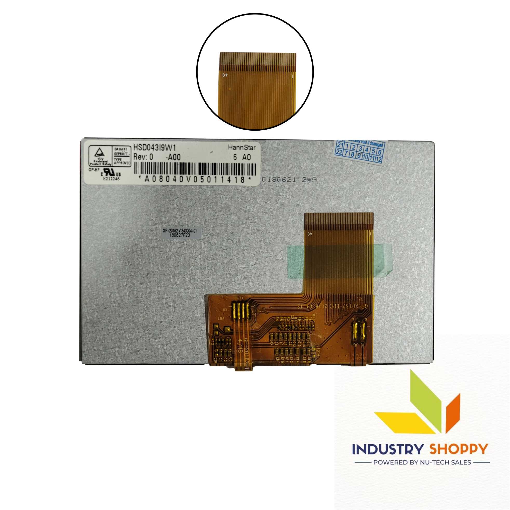 Hannstar HSD043I9W1-A00 LCD Module with Touch