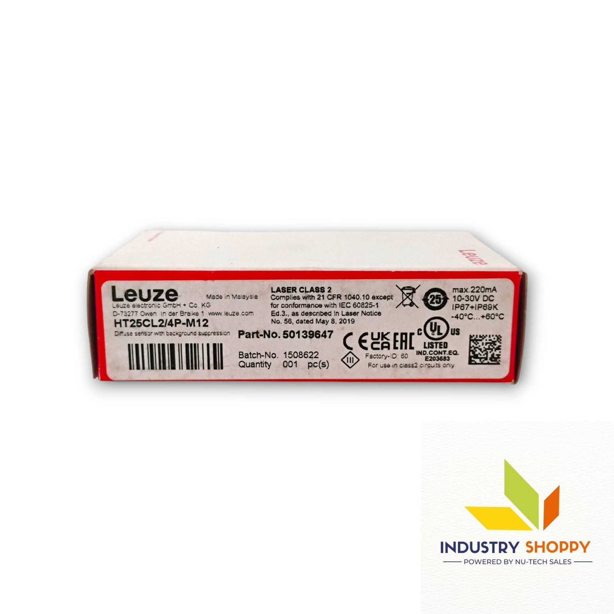 Leuze HT25CL2/4P-M12 Diffuse Sensor