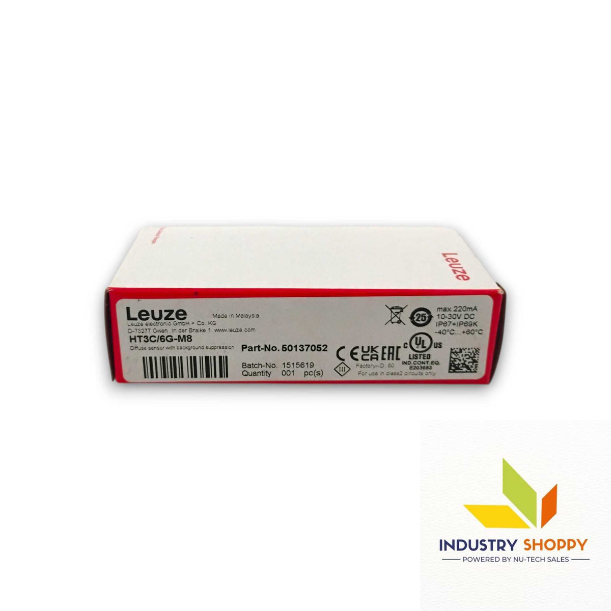 Leuze HT3C/6G-M8 Diffuse Sensor