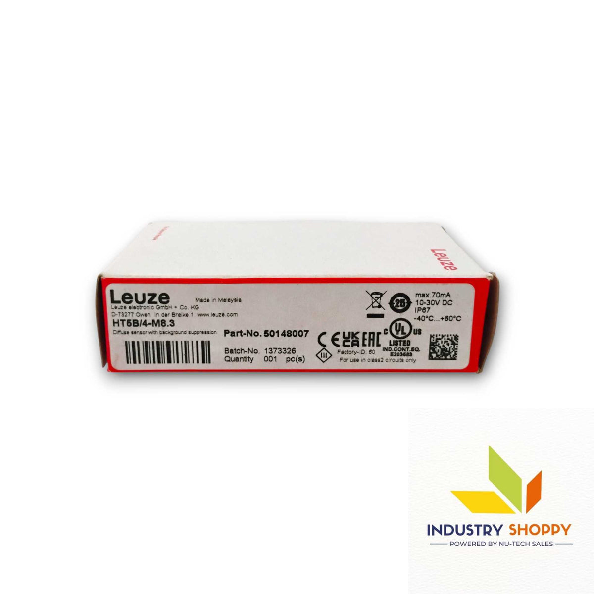 Leuze HT5B/4-M8.3 Diffuse Sensor