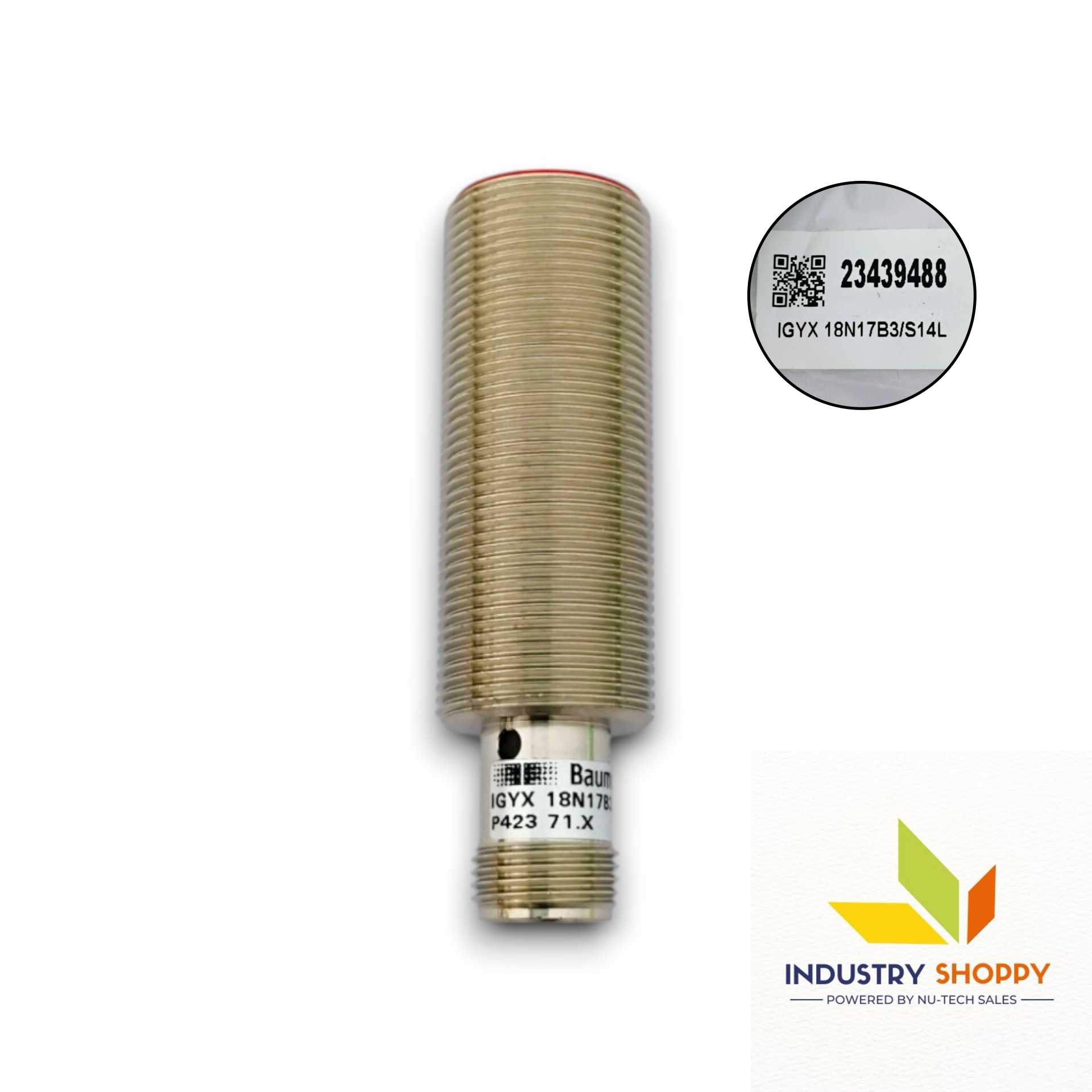 Baumer IGYX18N17B3/S14L Inductive Proximity Sensor