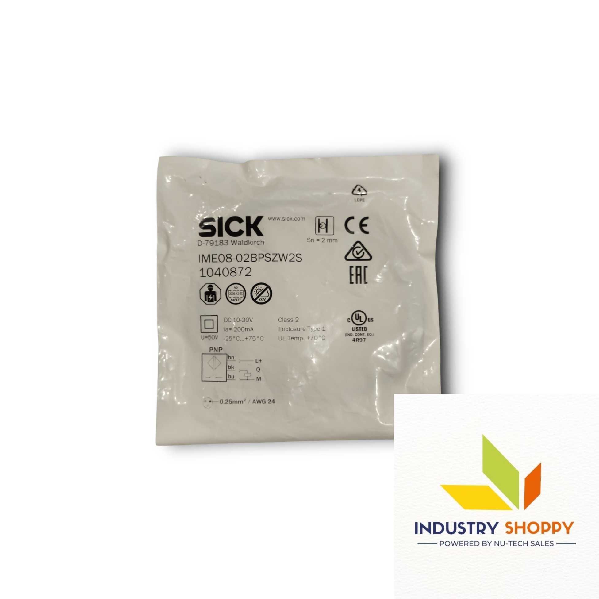 Sick IME08-02BPSZW2S Proximity Sensor