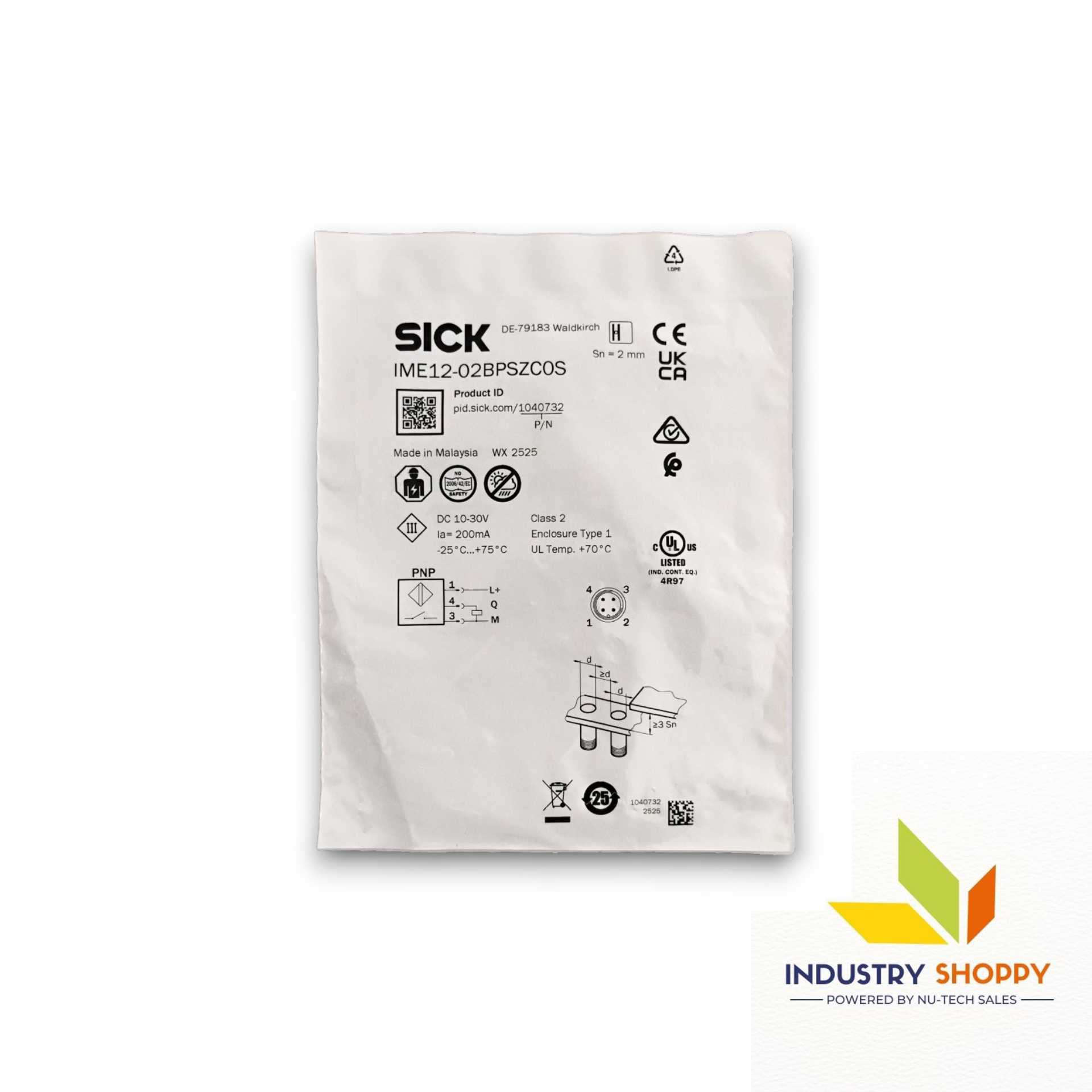 Sick IME12-02BPSZC0S Proximity Sensor