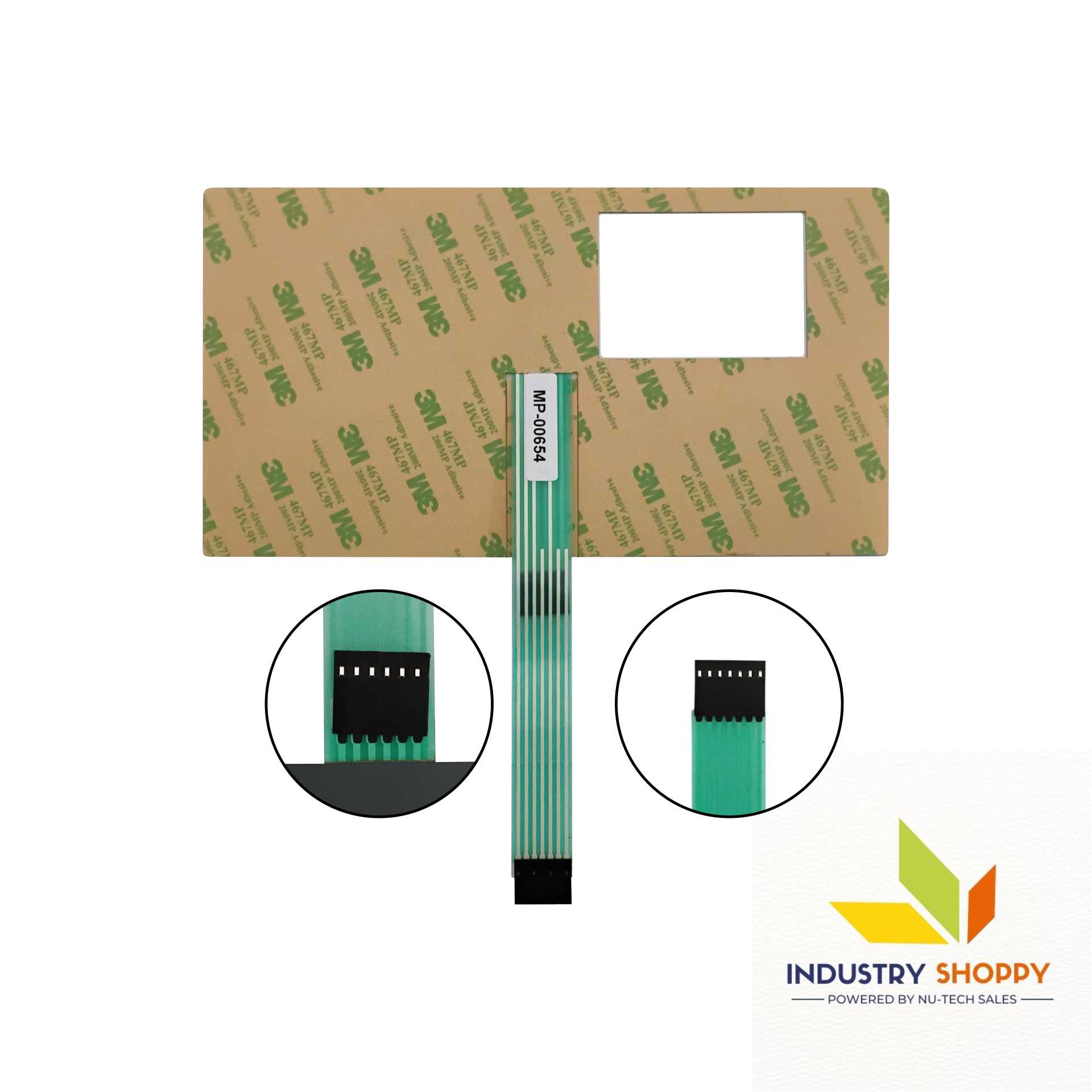 Keypad for Ingersoll Rand Xe70M Compressor Controller