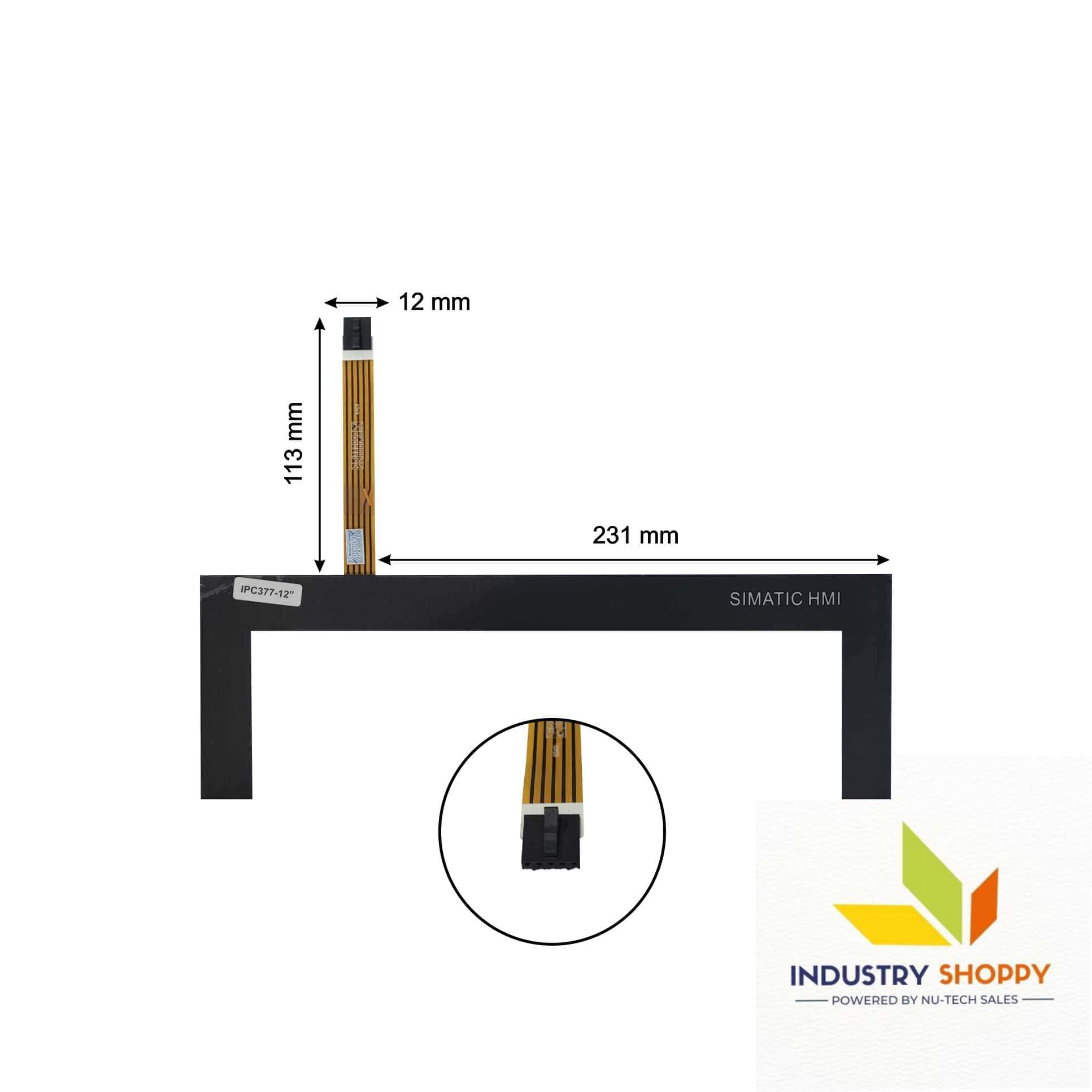NTS IPC377-12'' with Pro-Sticker Touch Screen