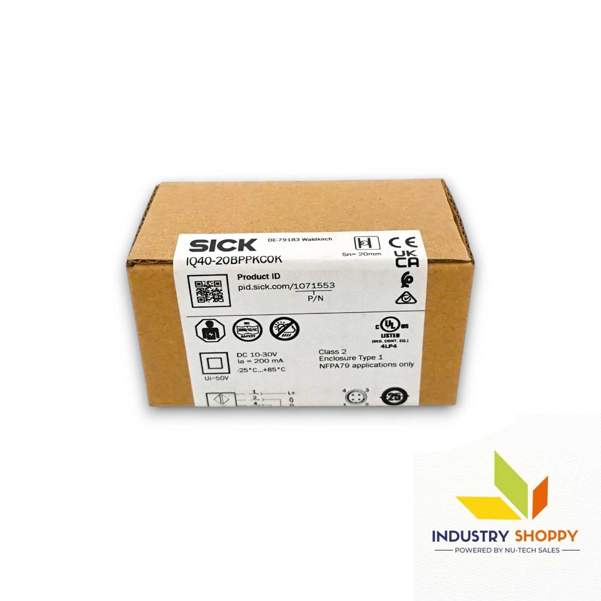 Sick IQ40-20BPPKC0K Proximity Sensor