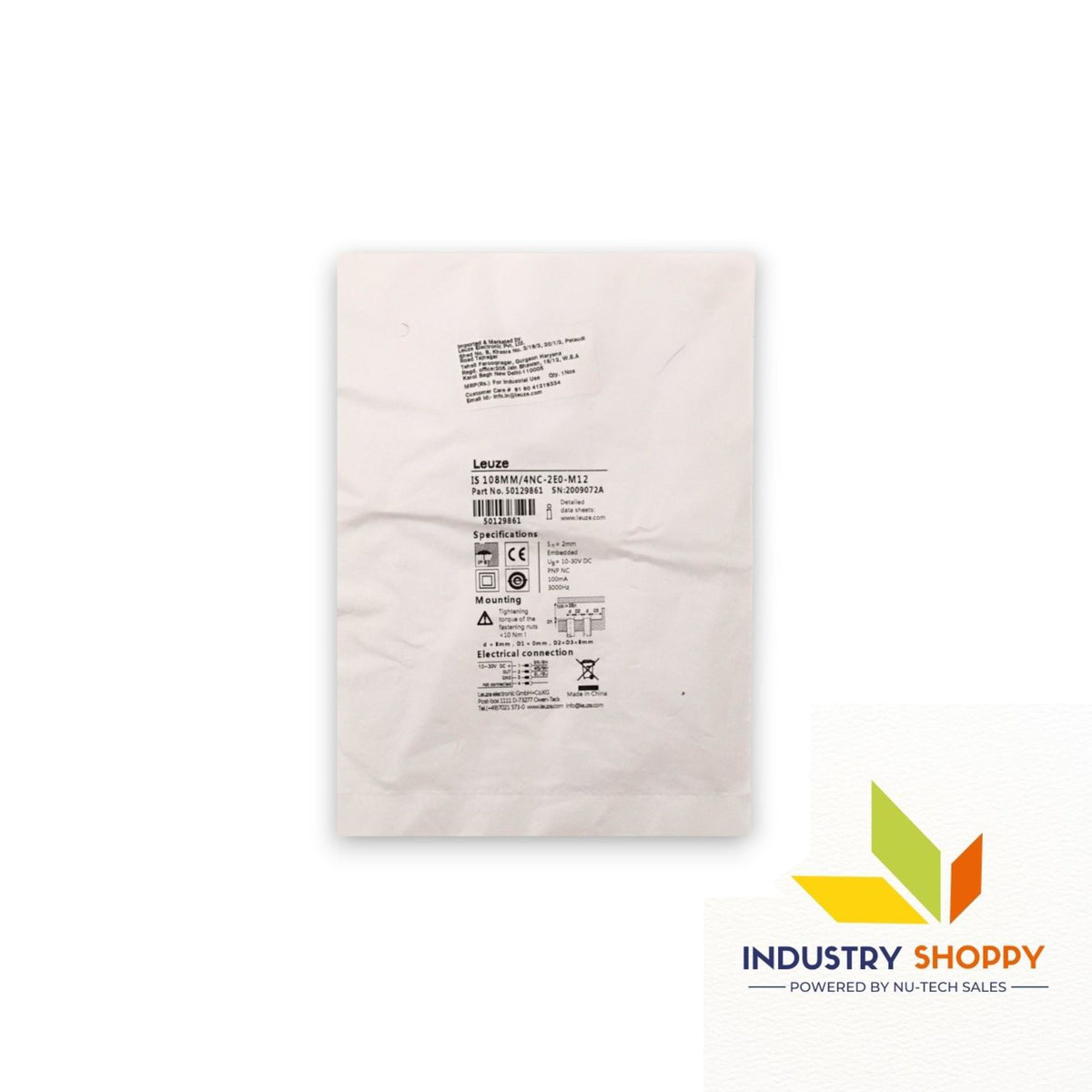 Leuze IS108MM/4NC-2E0-M12 Inductive switch