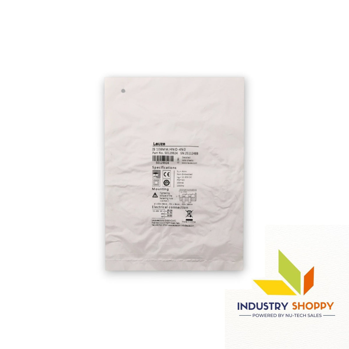 Leuze IS108MM/4NO-4N0 Inductive Switch