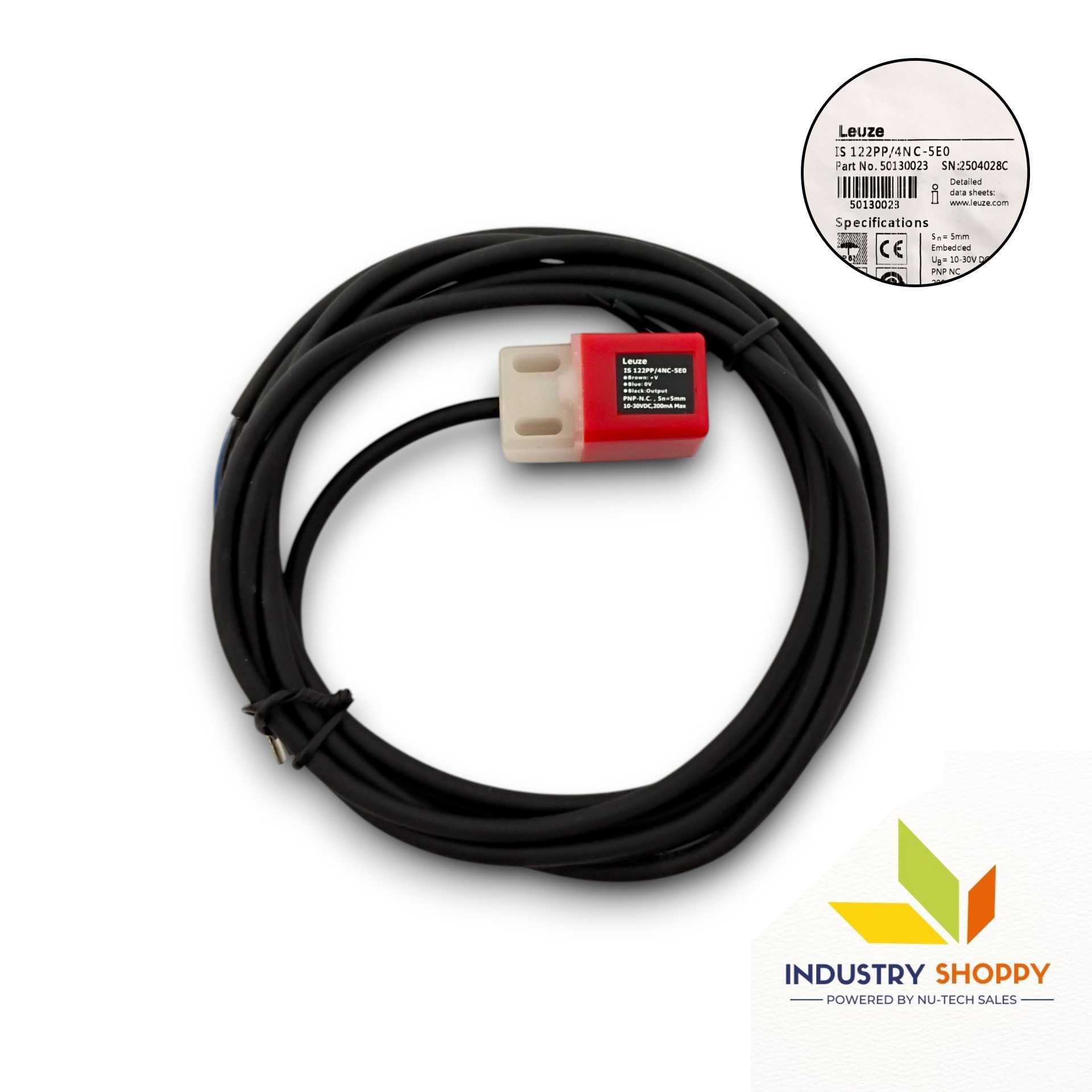 Leuze IS122PP/4NC-5E0 Inductive Switch
