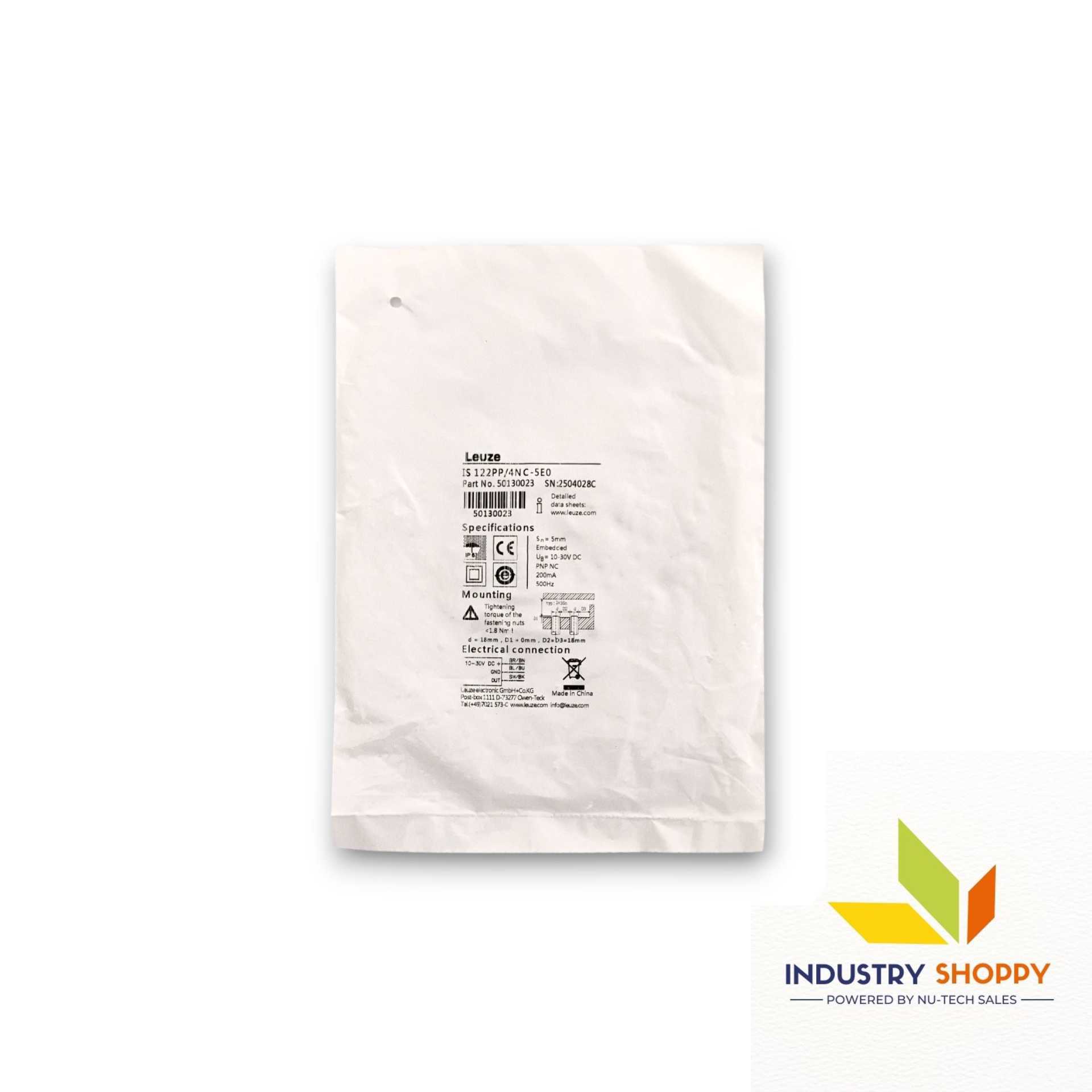 Leuze IS122PP/4NC-5E0 Inductive Switch