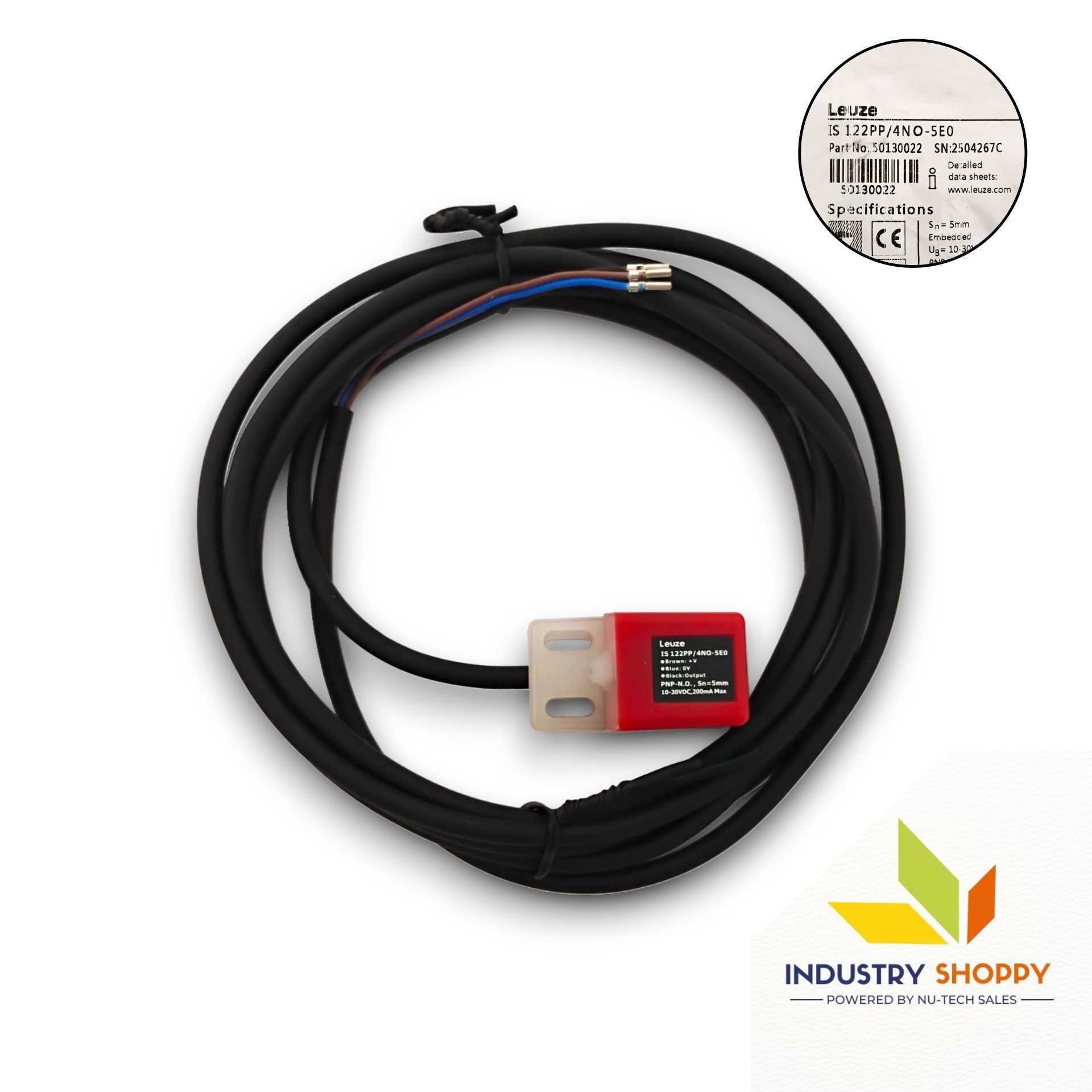 Leuze IS122PP/4NO-5E0 Inductive Switch