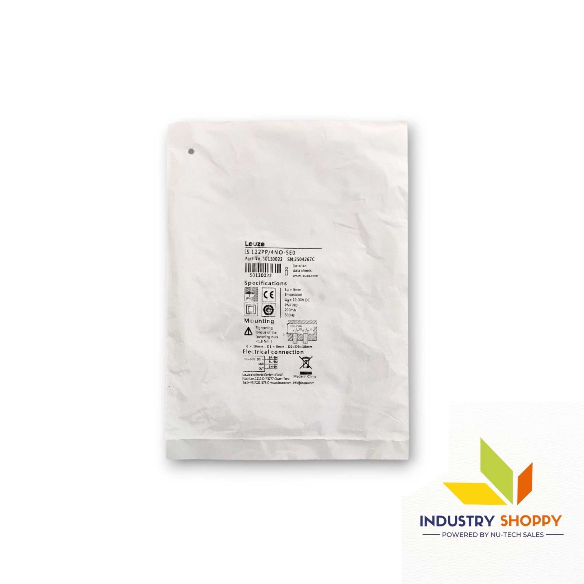 Leuze IS122PP/4NO-5E0 Inductive Switch