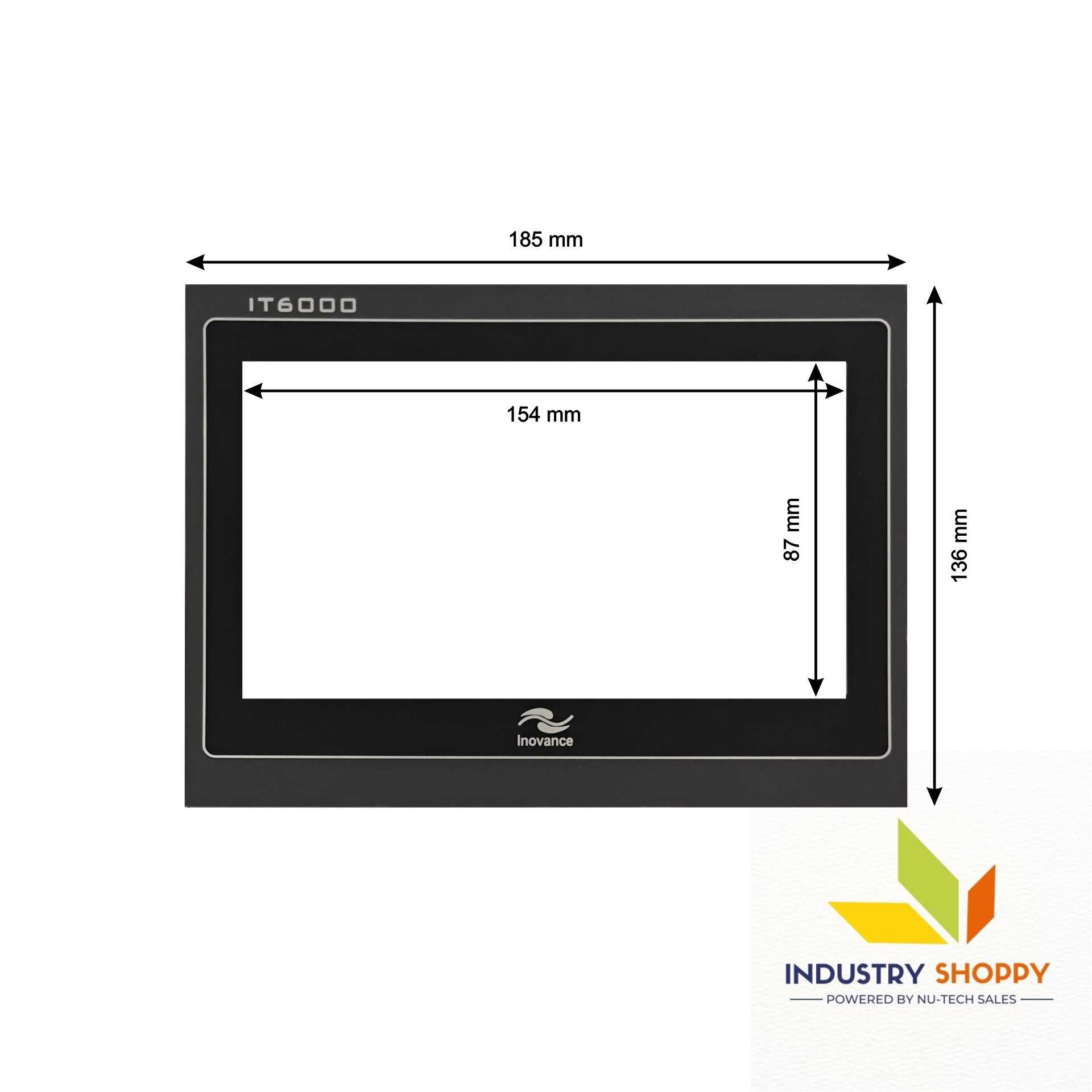 Overlay Film for Inovance IT6070T HMI Panel
