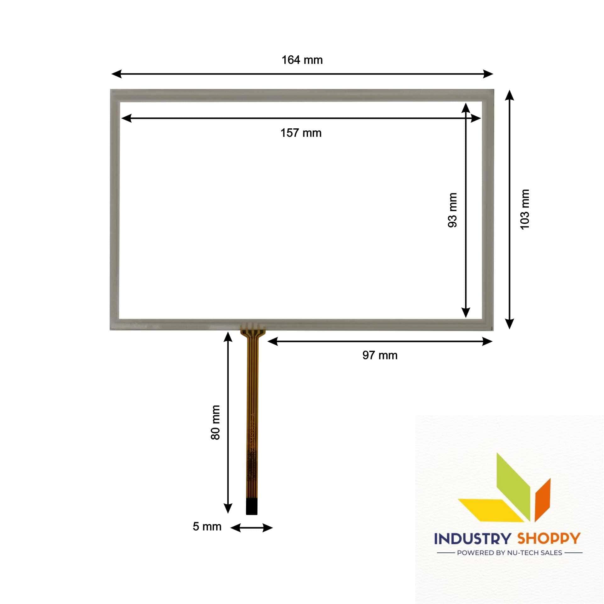 Touch Screen for Inovance IT6070T HMI Panel