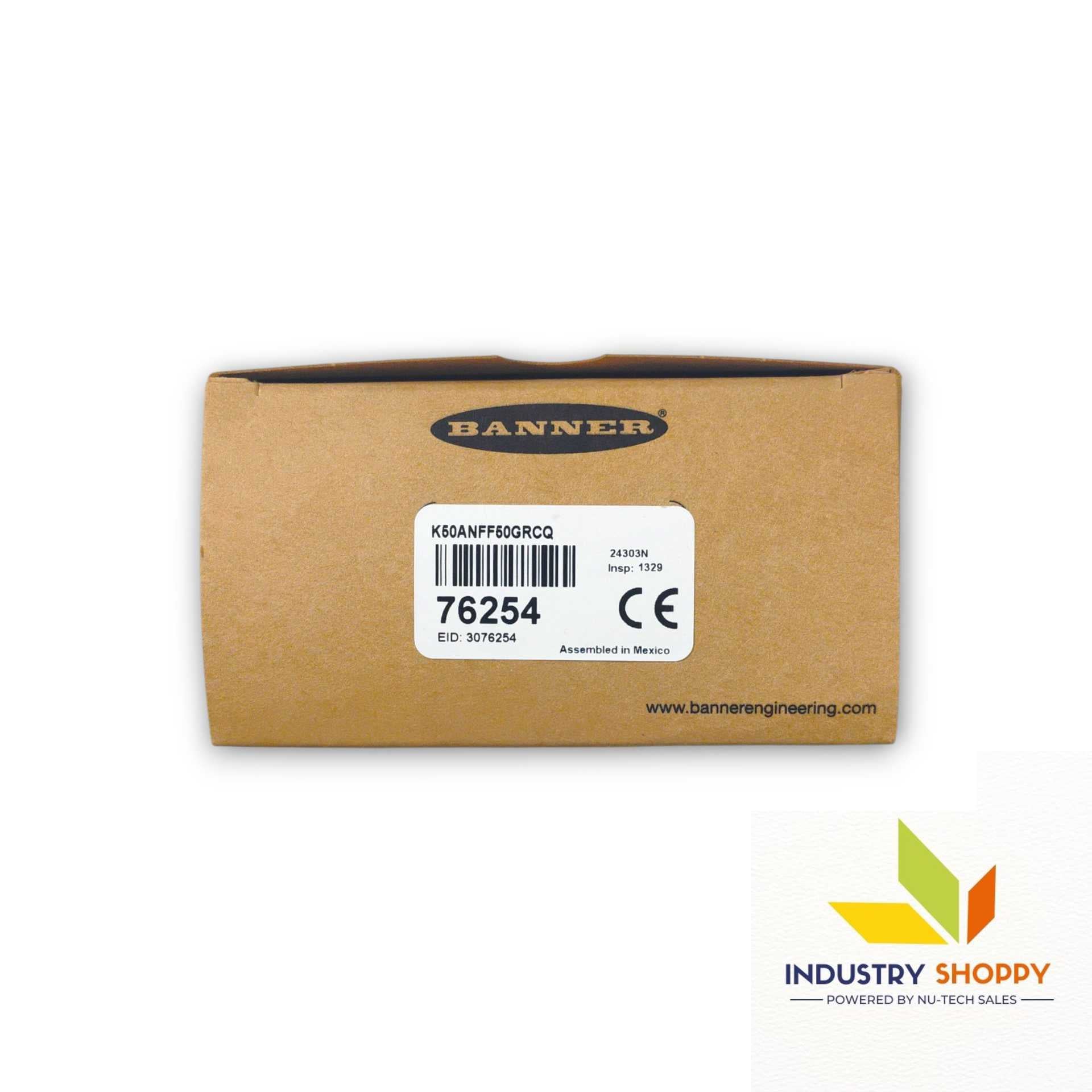 Banner K50ANFF50GRCQ Optical Touch Button