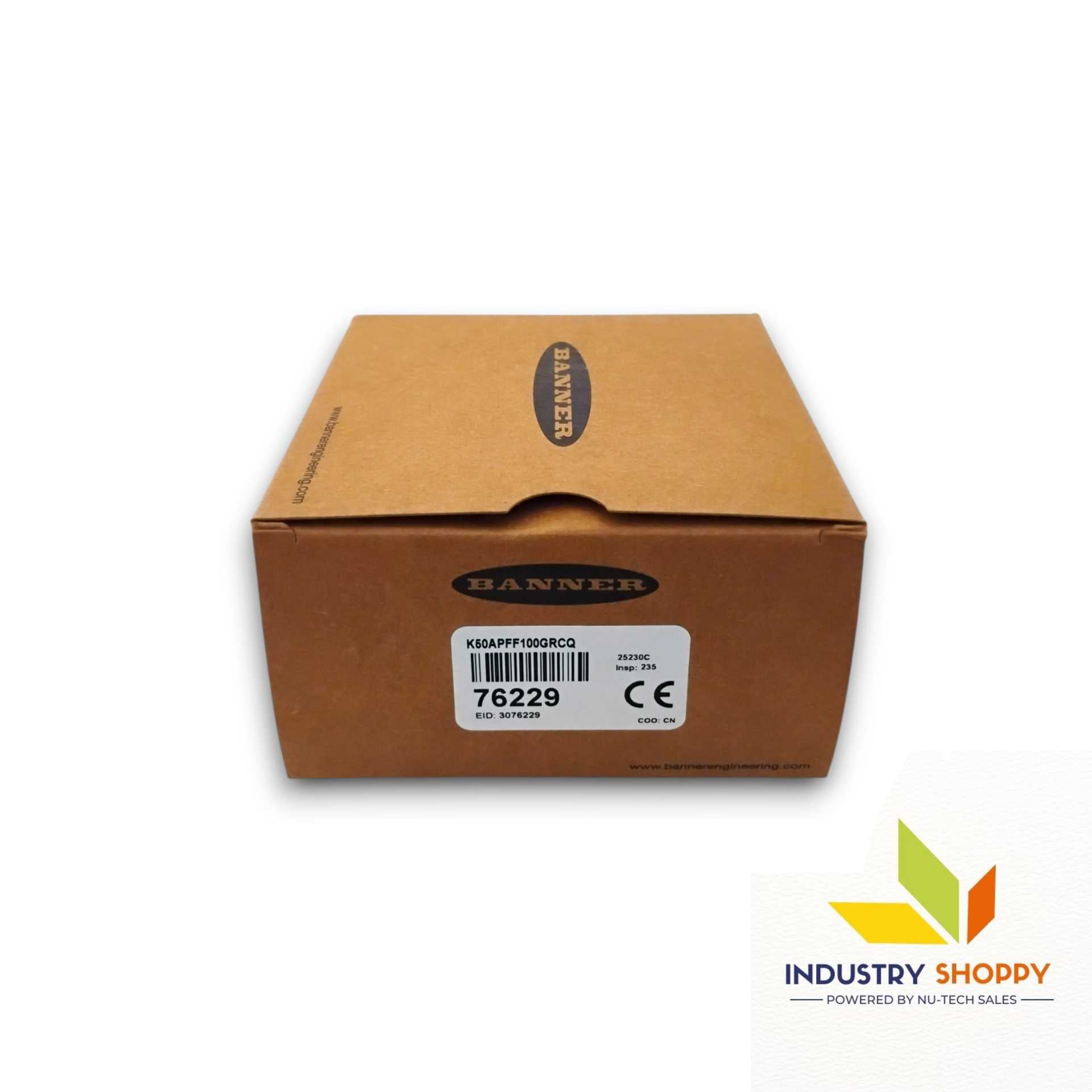 Banner K50APFF100GRCQ Optical Touch Button