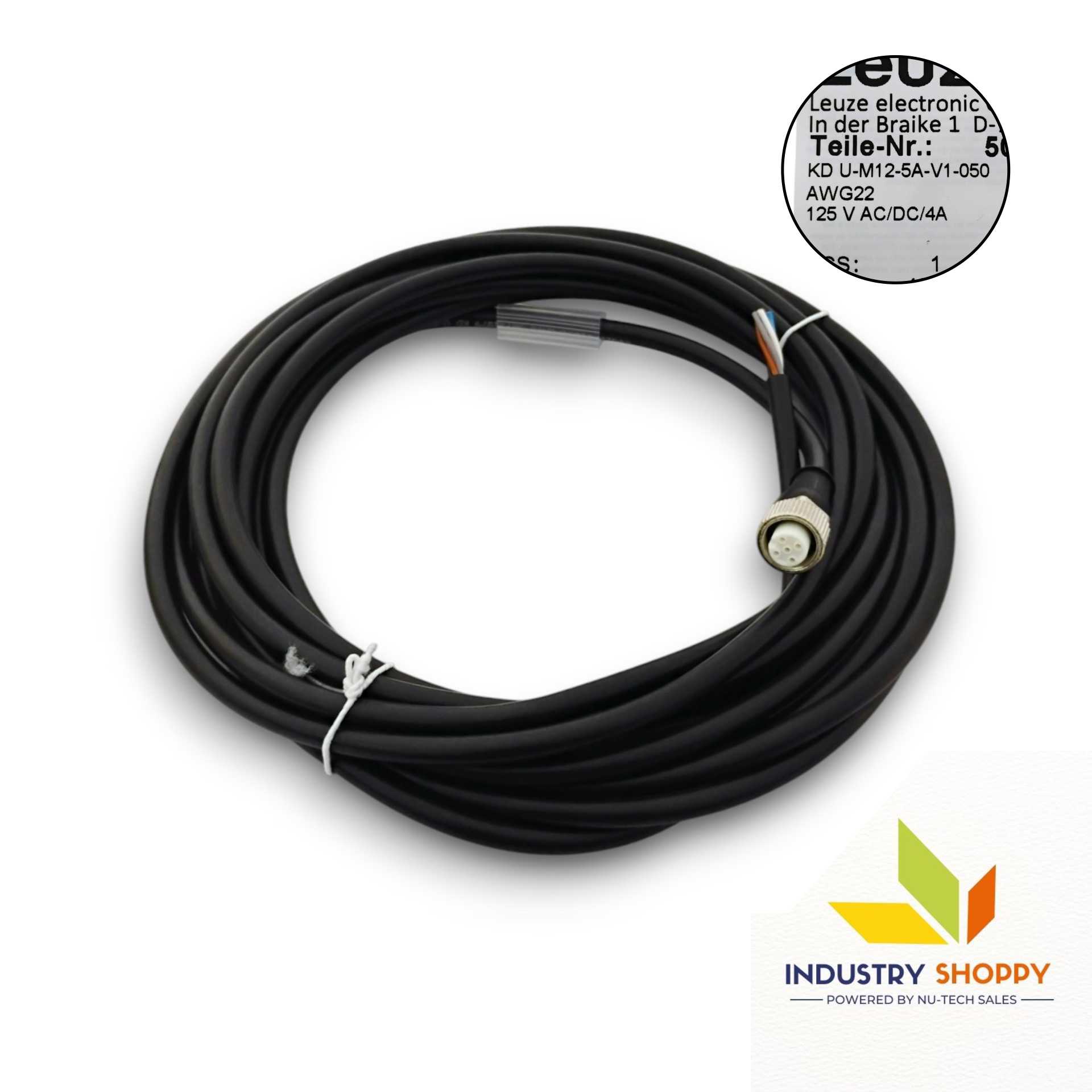 Leuze KD U-M12-5A-V1-050 Connection Cable