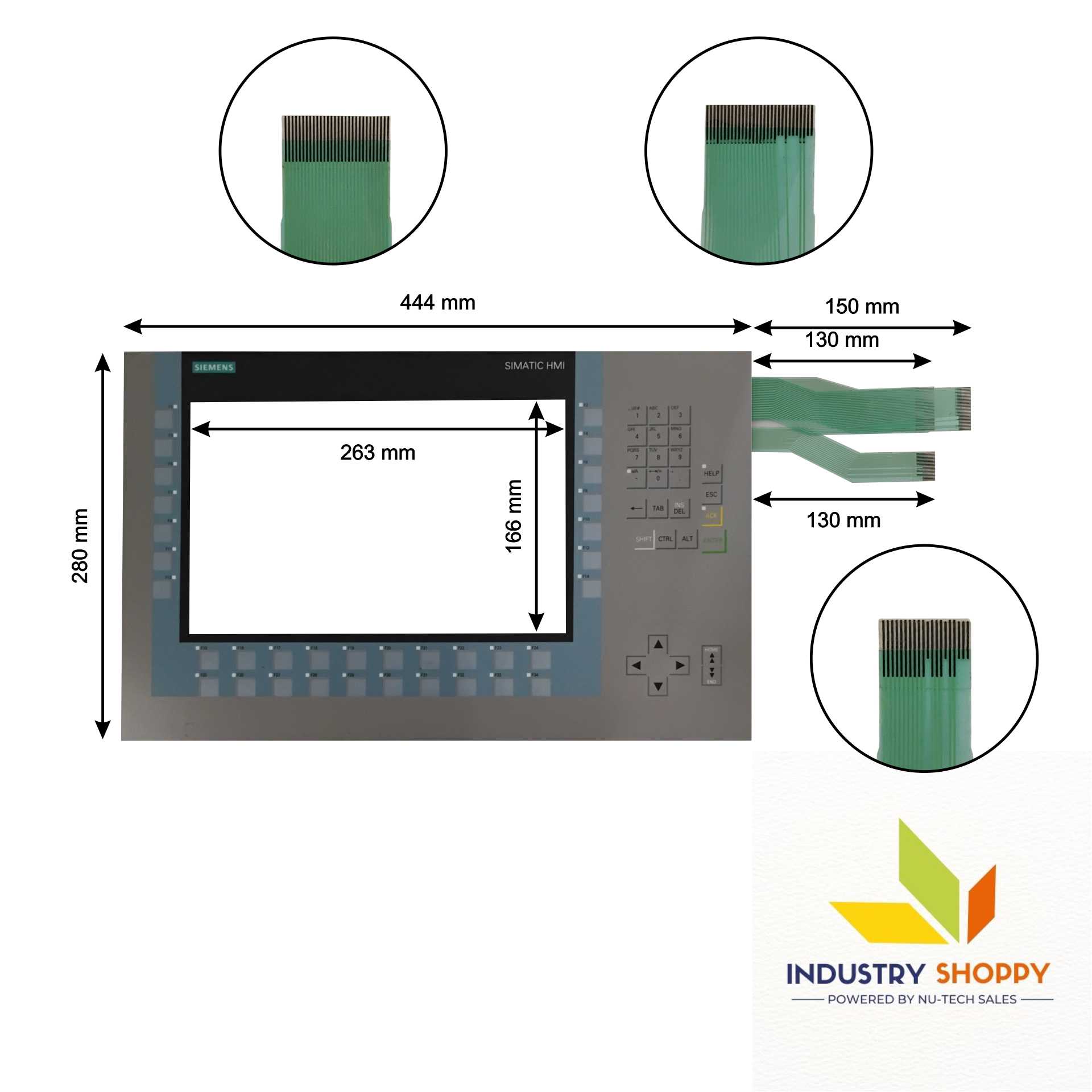 Keypad for Siemens KP-1200 Comfort