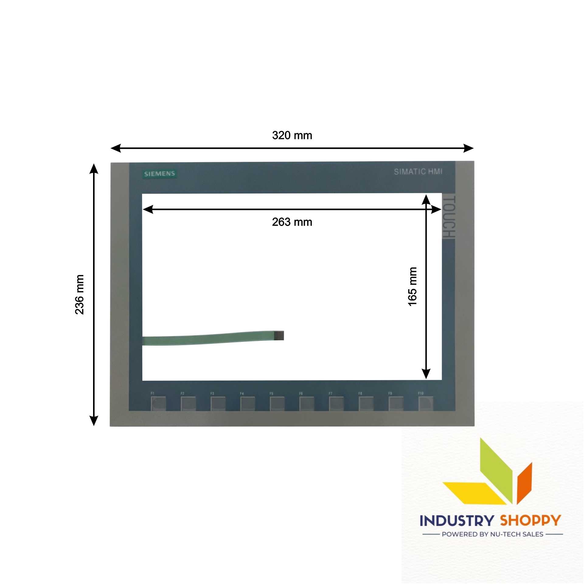 Keypad for Siemens KTP-1200 Basic