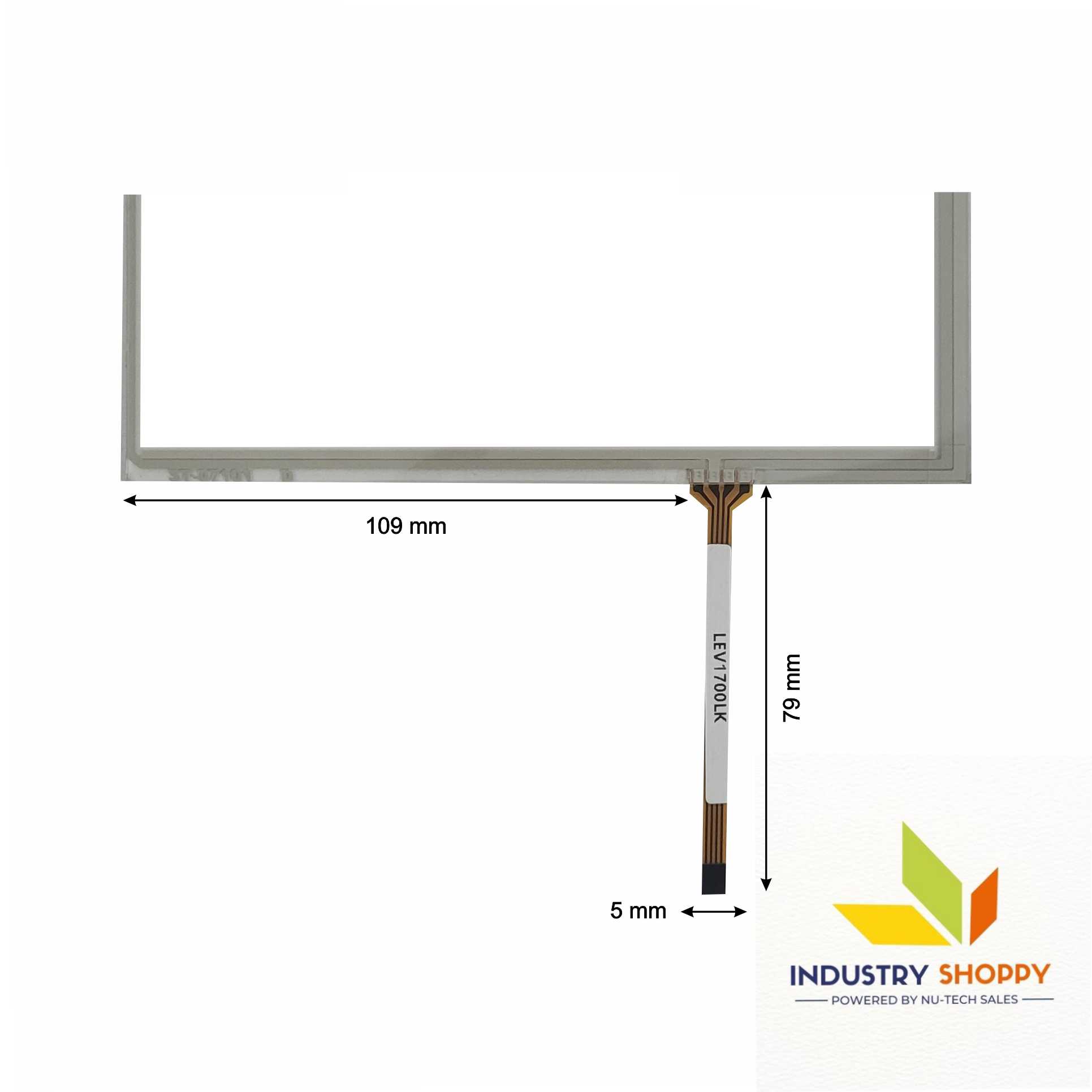 Touch Screen for Wecon LEV1700LK HMI Panel