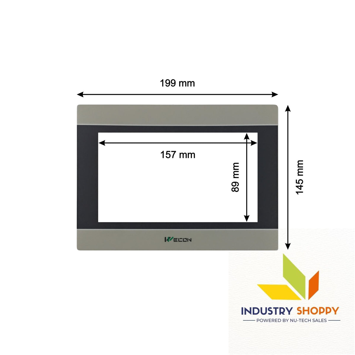 Overlay Film for Wecon LEVI2070D HMI Panel