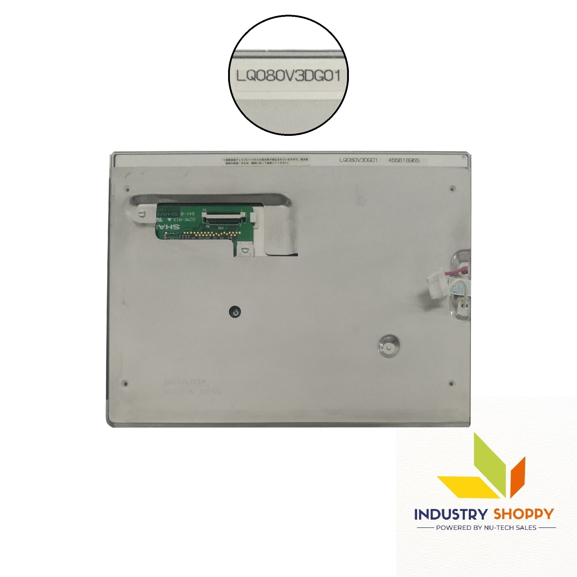 Sharp LQ080V3DG01 LCD Module