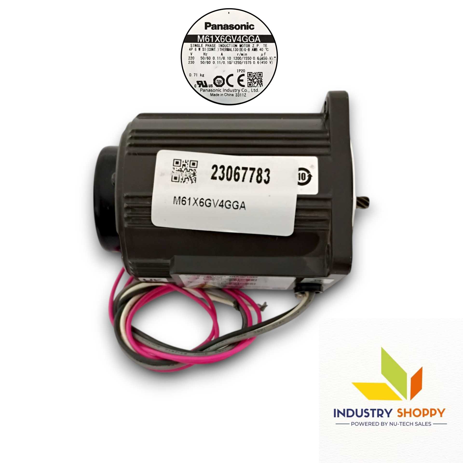 Panasonic M61X6GV4GGA Gear Motor