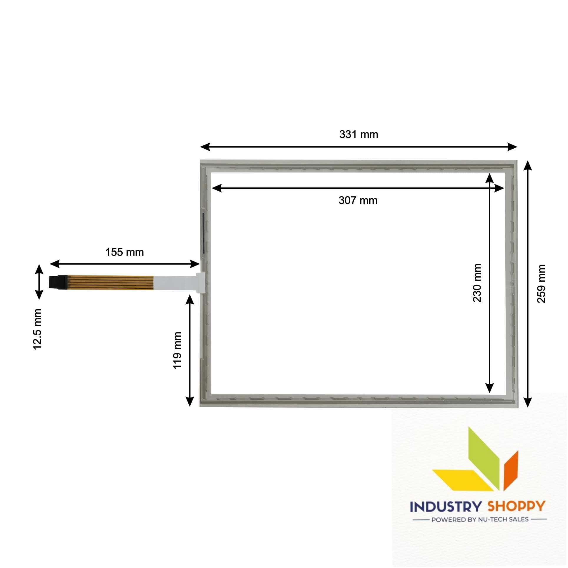 Touch Screen for Siemens MP377-15