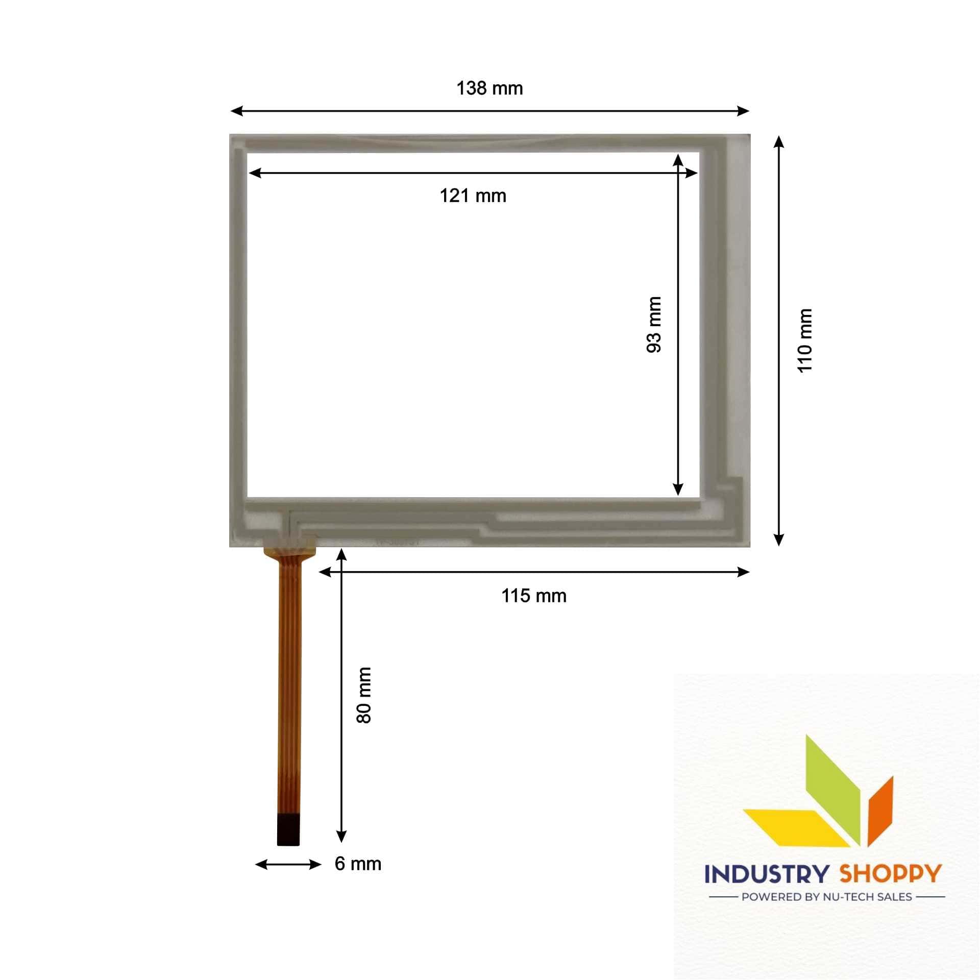 Touch Screen for Kinco MT4300C HMI Panel