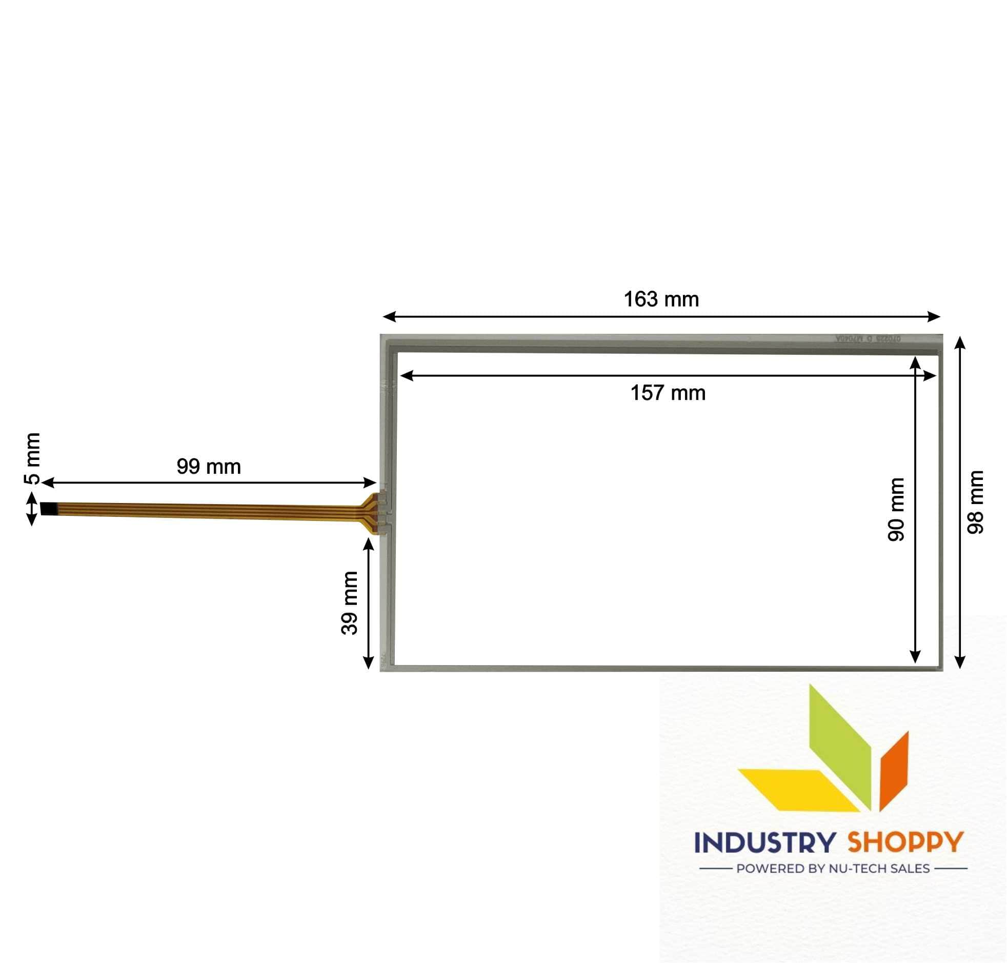 Touch screen for Kinco MT4414T HMI Panel