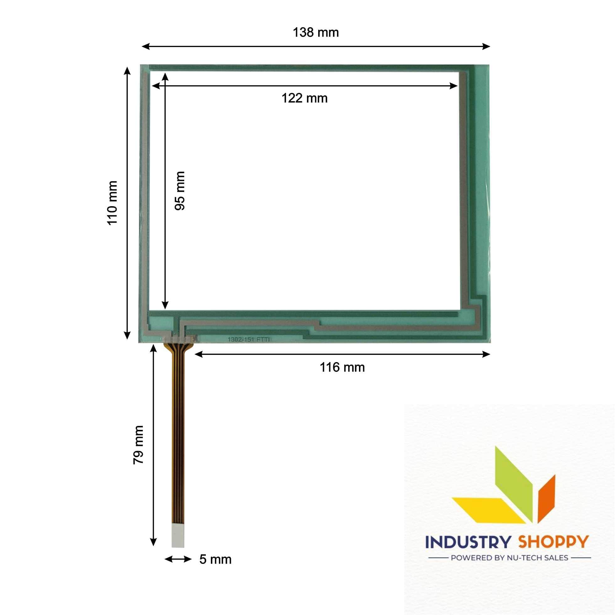 Touch Screen for Weintek MT6056-IV