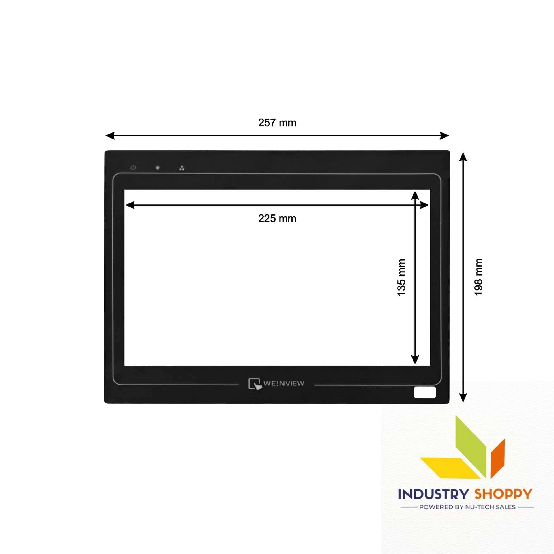 Overlay Film for Weintek MT6100i HMI Panel