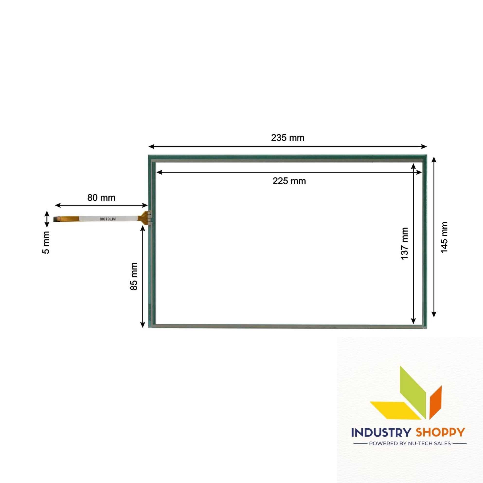Touch Screen for Weintek MT6100i HMI Panel