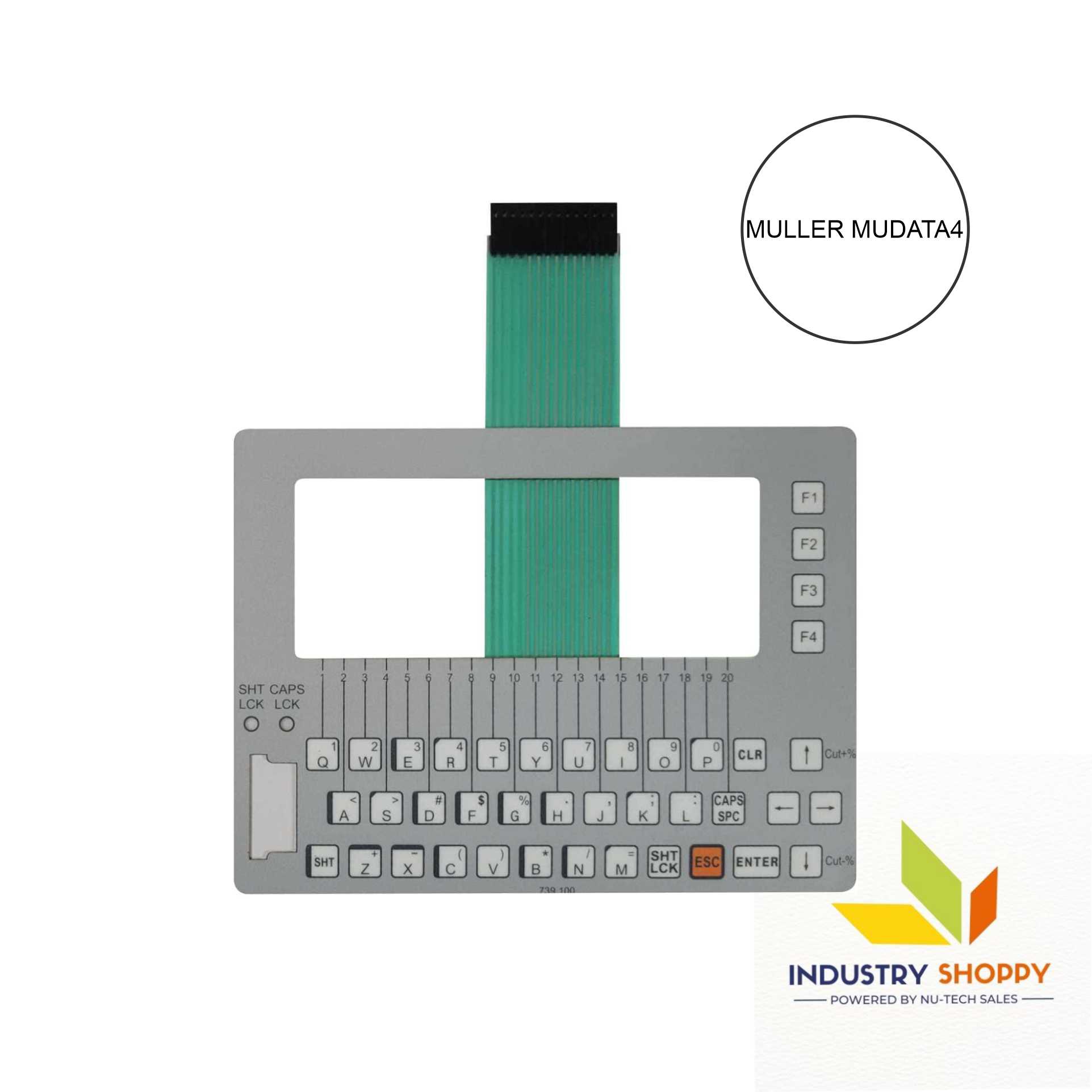 Keypad for Muller Mudata4 Operation Panel
