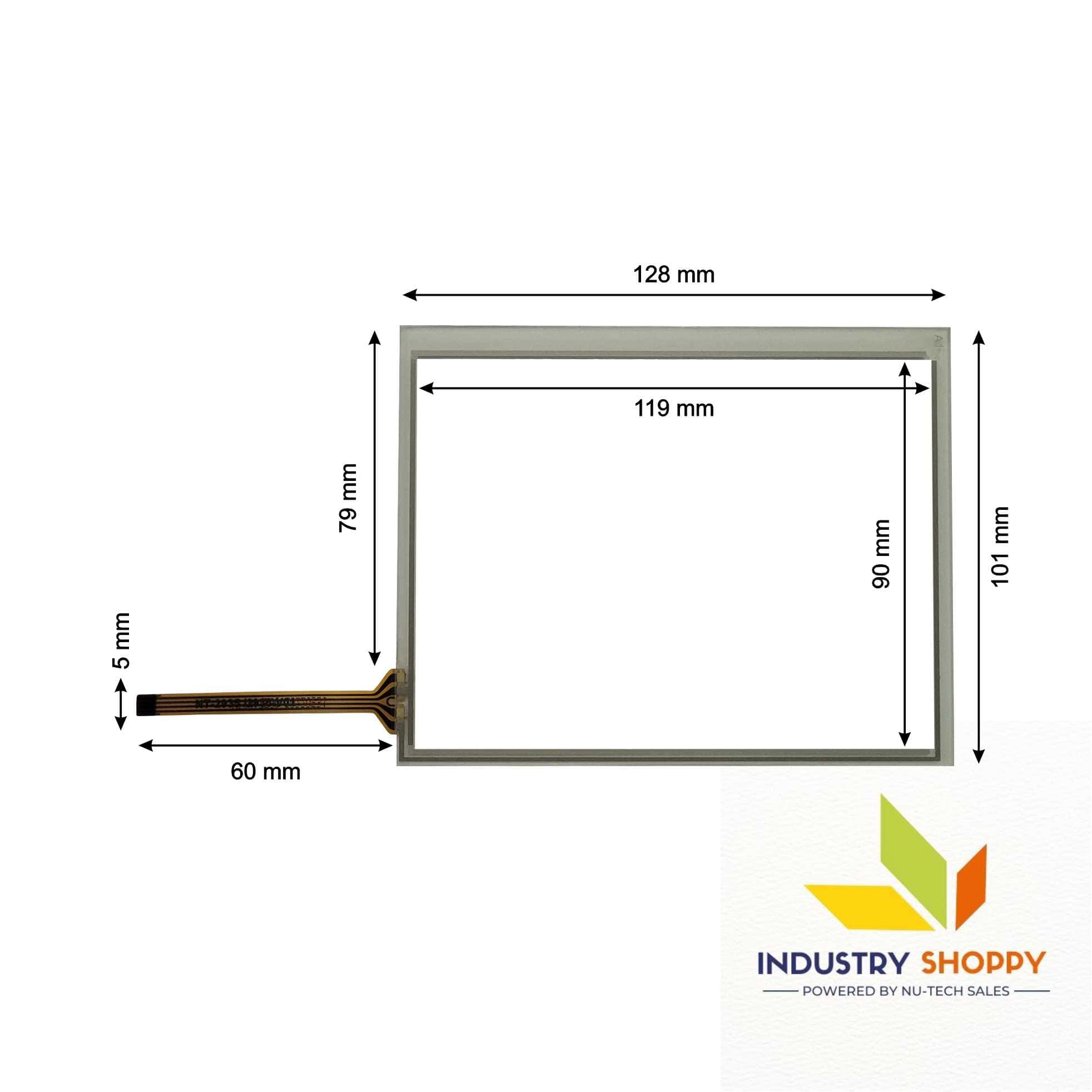 Touch Screen for Omron NB5Q-TW01B HMI Panel