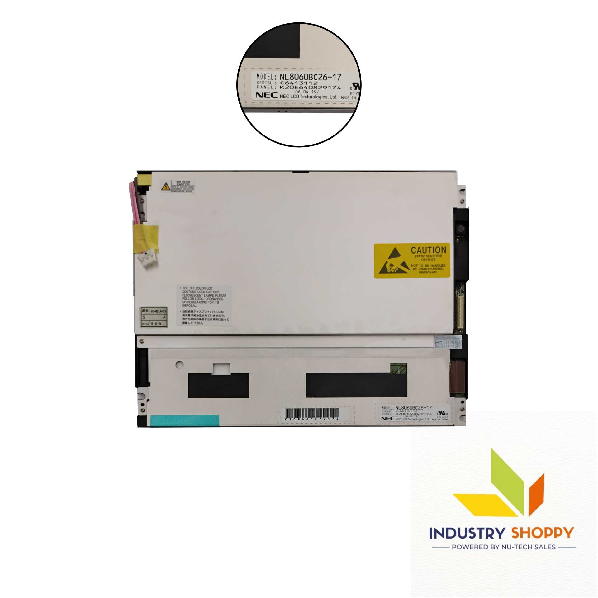 NEC NL8060BC26-17 LCD Module