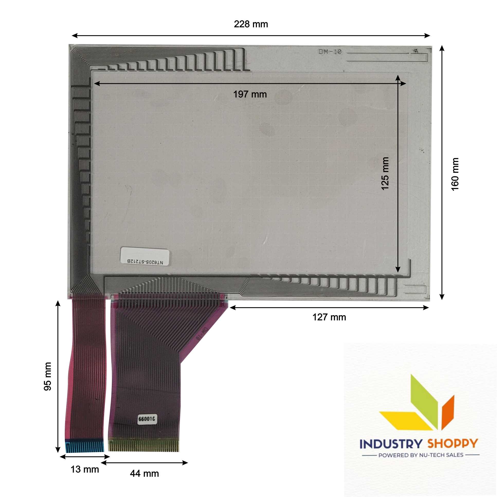 Touch Screen for Omron NT620S-ST212B HMI Controller