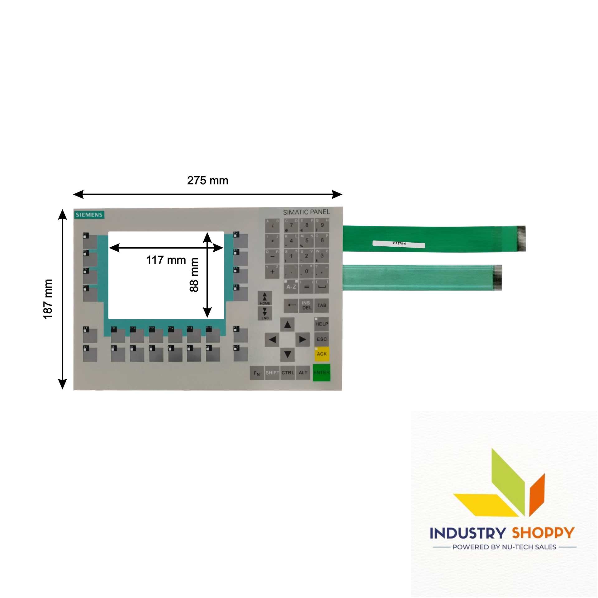 Keypad for Siemens OP270-6