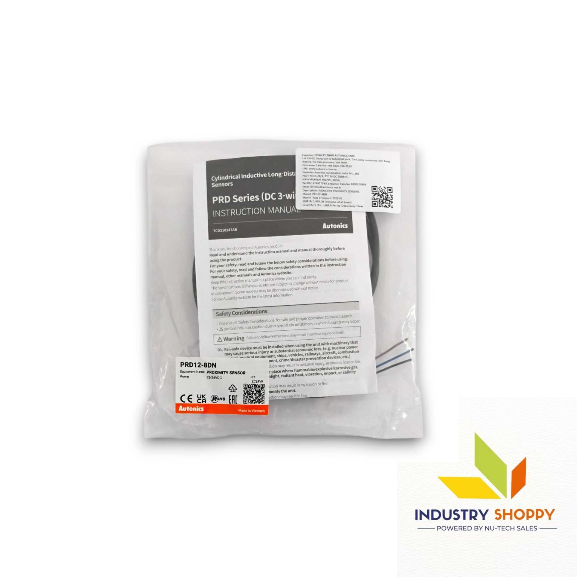 Autonics PRD12-8DN Proximity Sensor