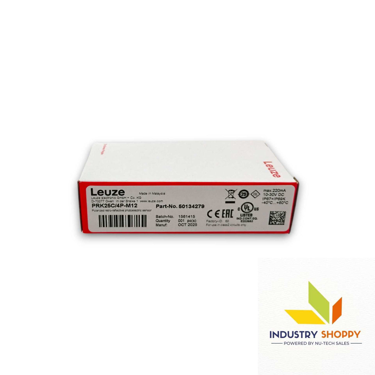 Leuze PRK25C/4P-M12 Photoelectric Sensor