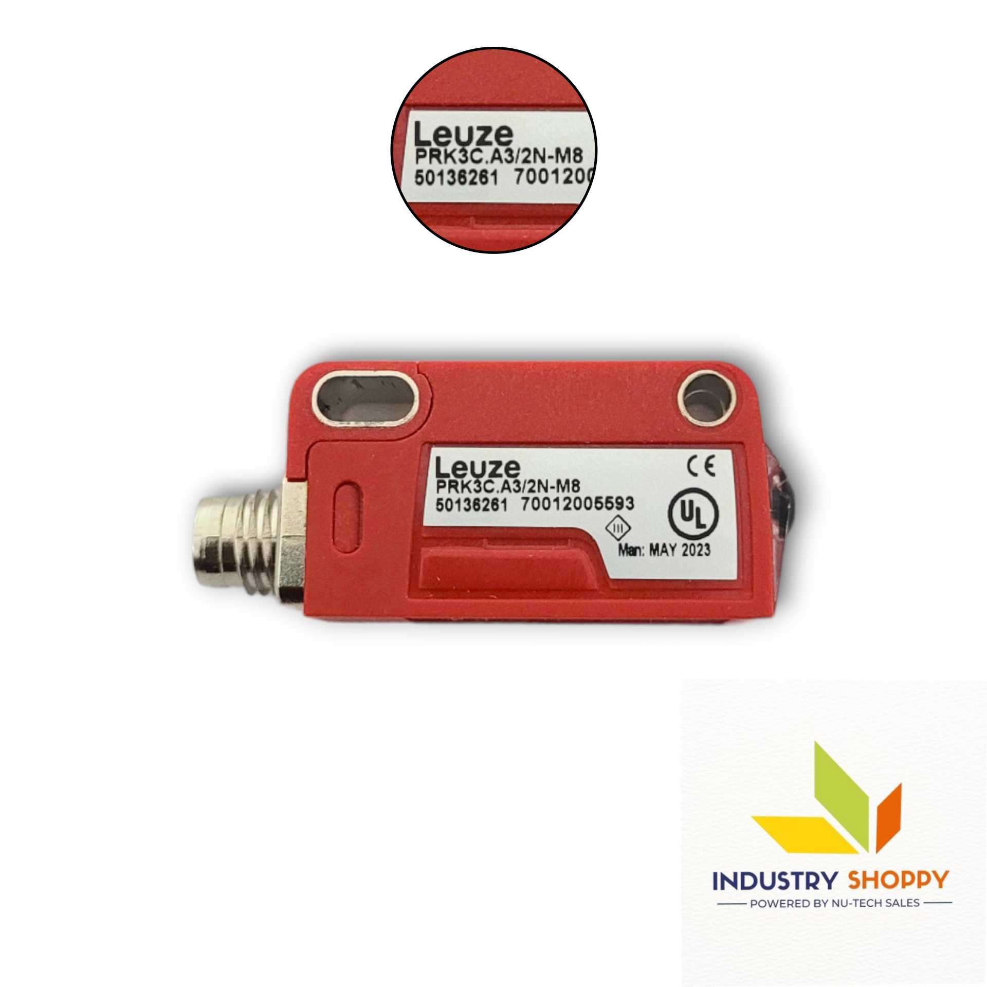 Leuze PRK3C.A3/2N-M8 Photoelectric Sensor