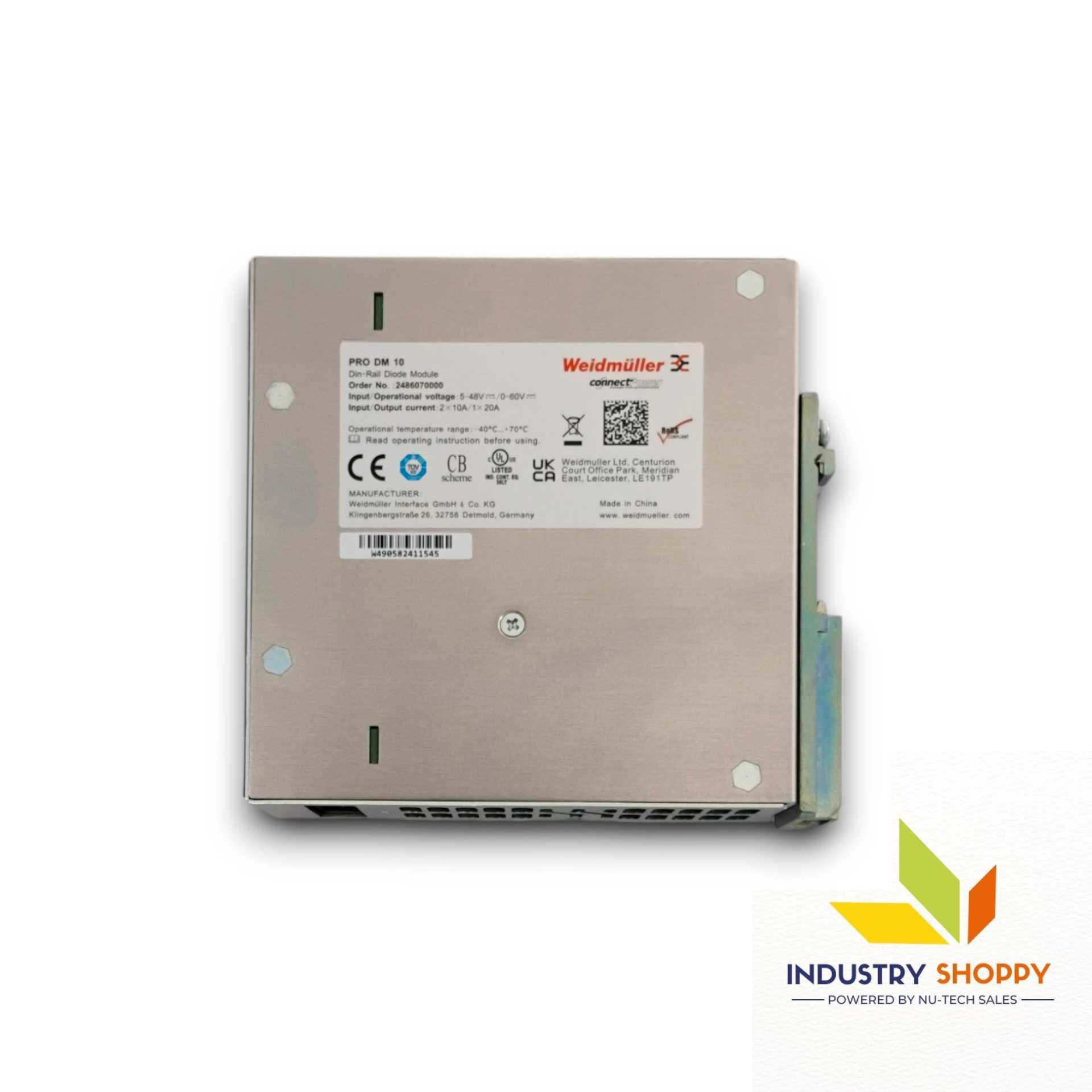 Weidmuller PRO DM 10 SMPS 48V Power Supply