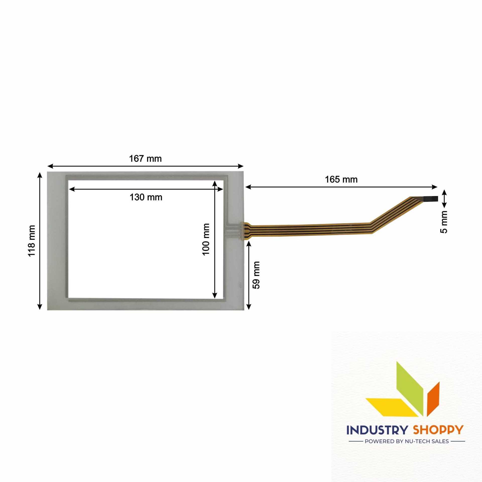 Touch Screen for Allen Bradley PanelView C600 HMI Panel