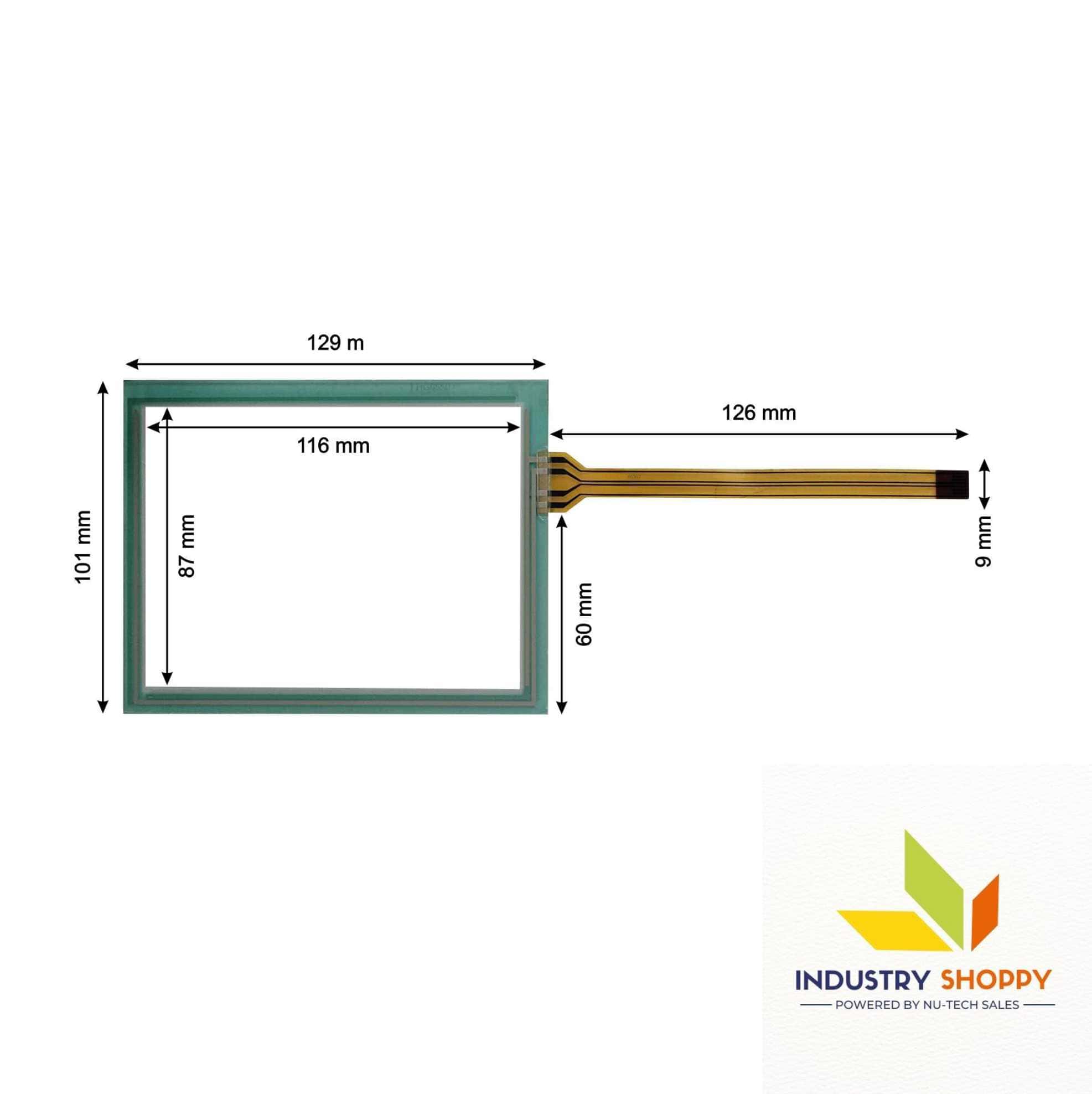 Touch Screen for Allen Bradley PanelView Plus 600 - Type-I