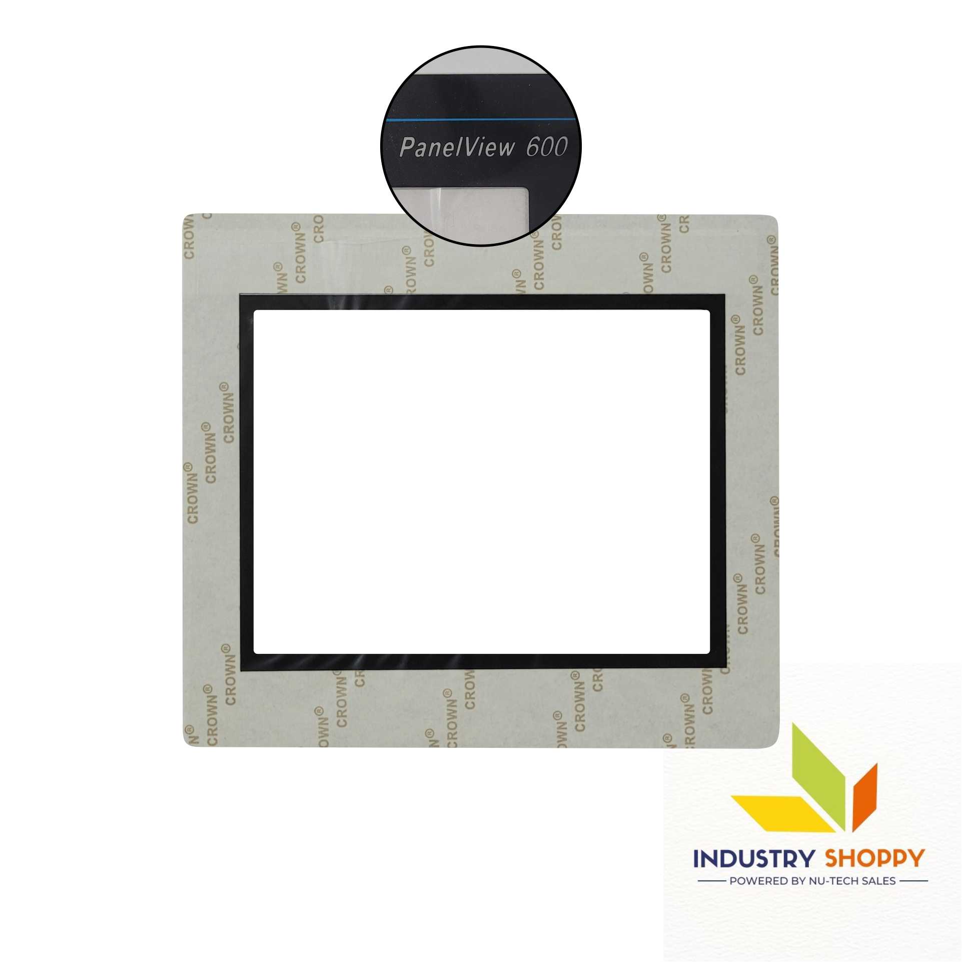 Overlay Film for Allen Bradley PanelView 600 HMI Panel