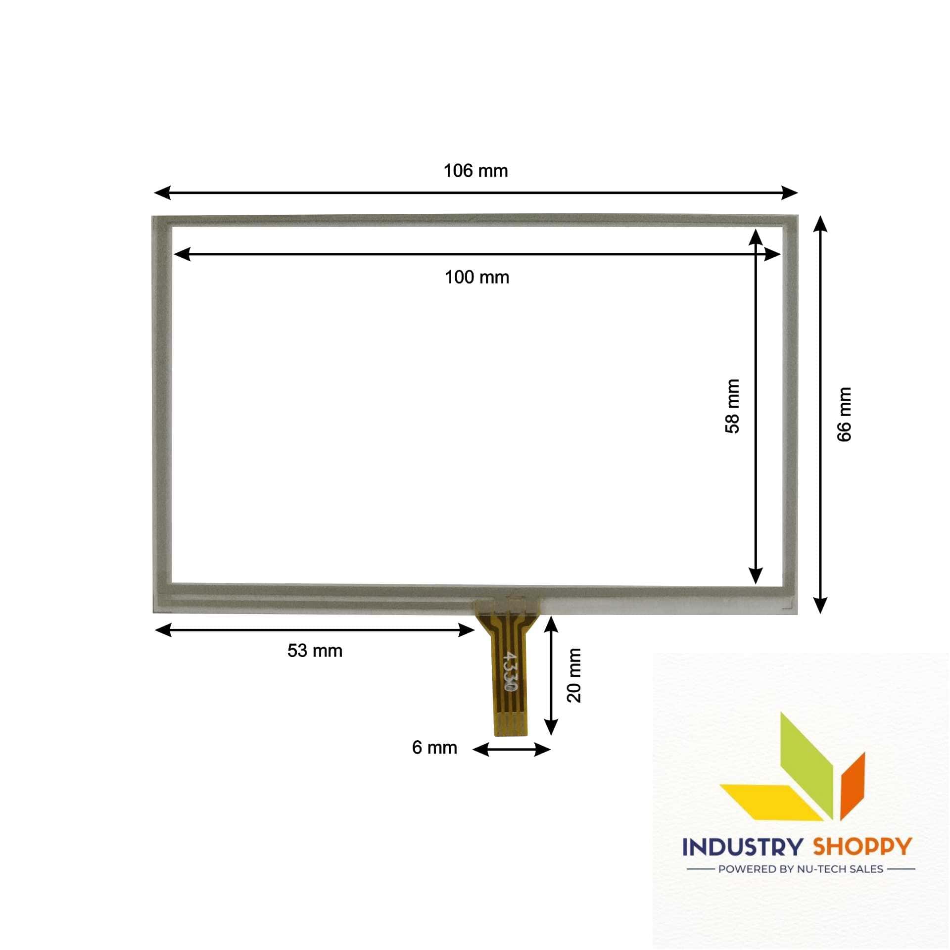 RXA-043 Touch Screen