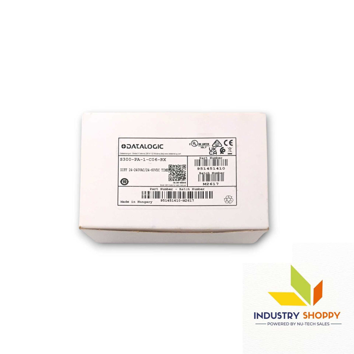 Datalogic S300-PA-1-C06-RX Photoelectric Sensor