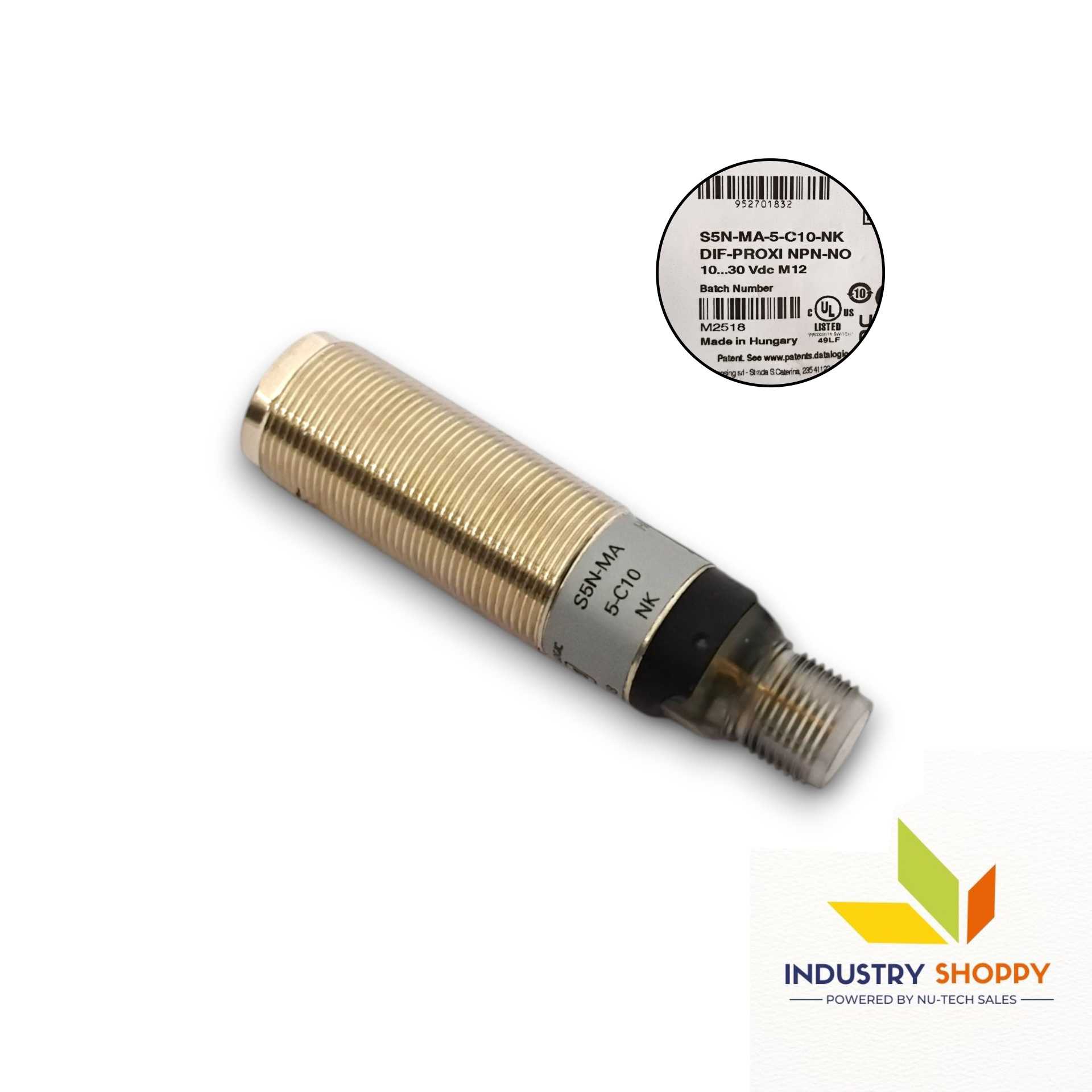 Datalogic S5N-MA-5-C10-NK Photoelectric Sensor