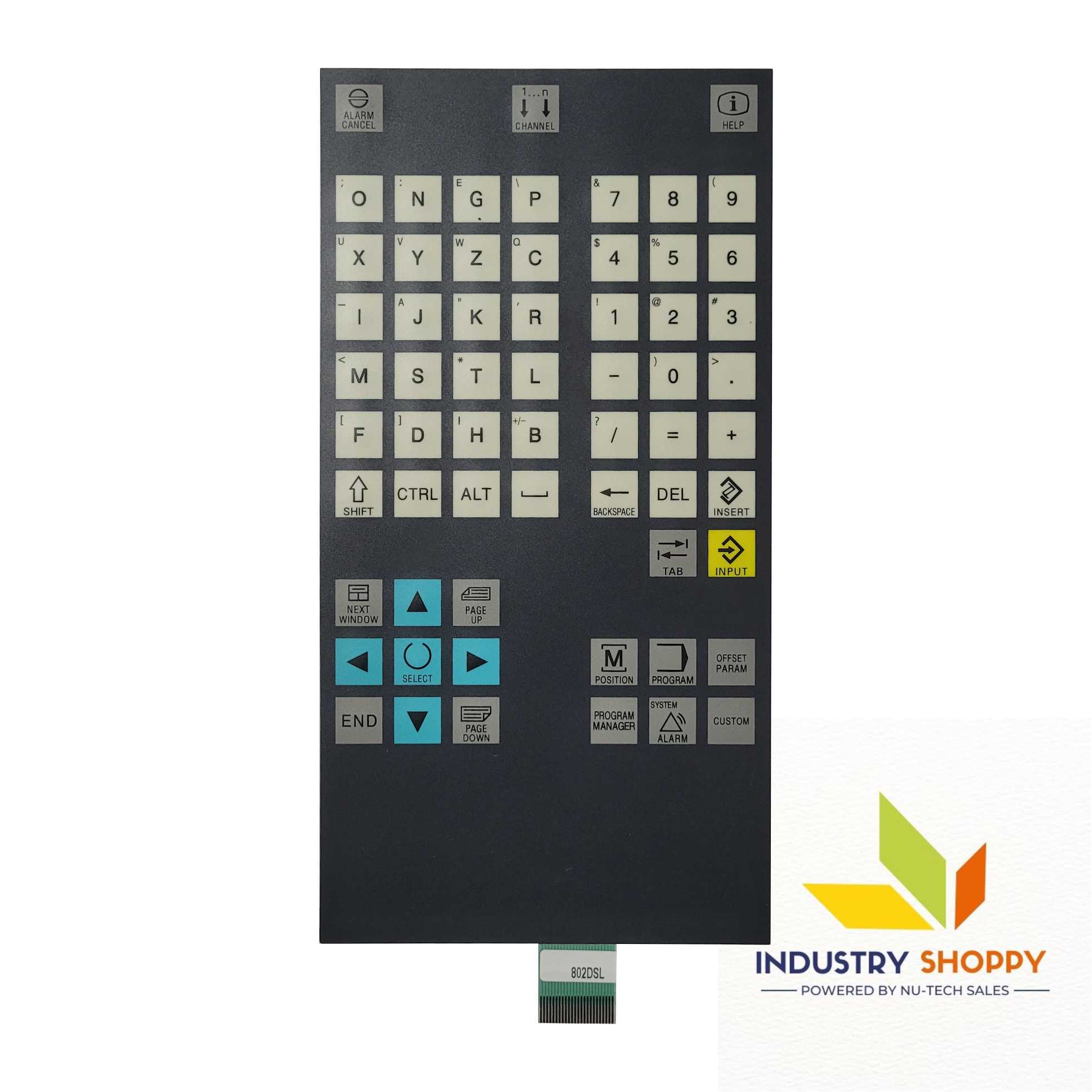 Keypad for Siemens Sinumerik 802D Controller - Vertical Type